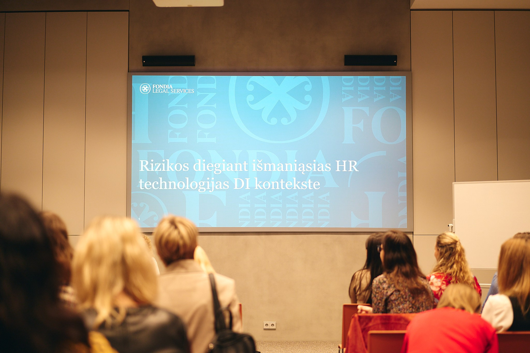 AI workshop for HR Hint. Photographer in Vilnius