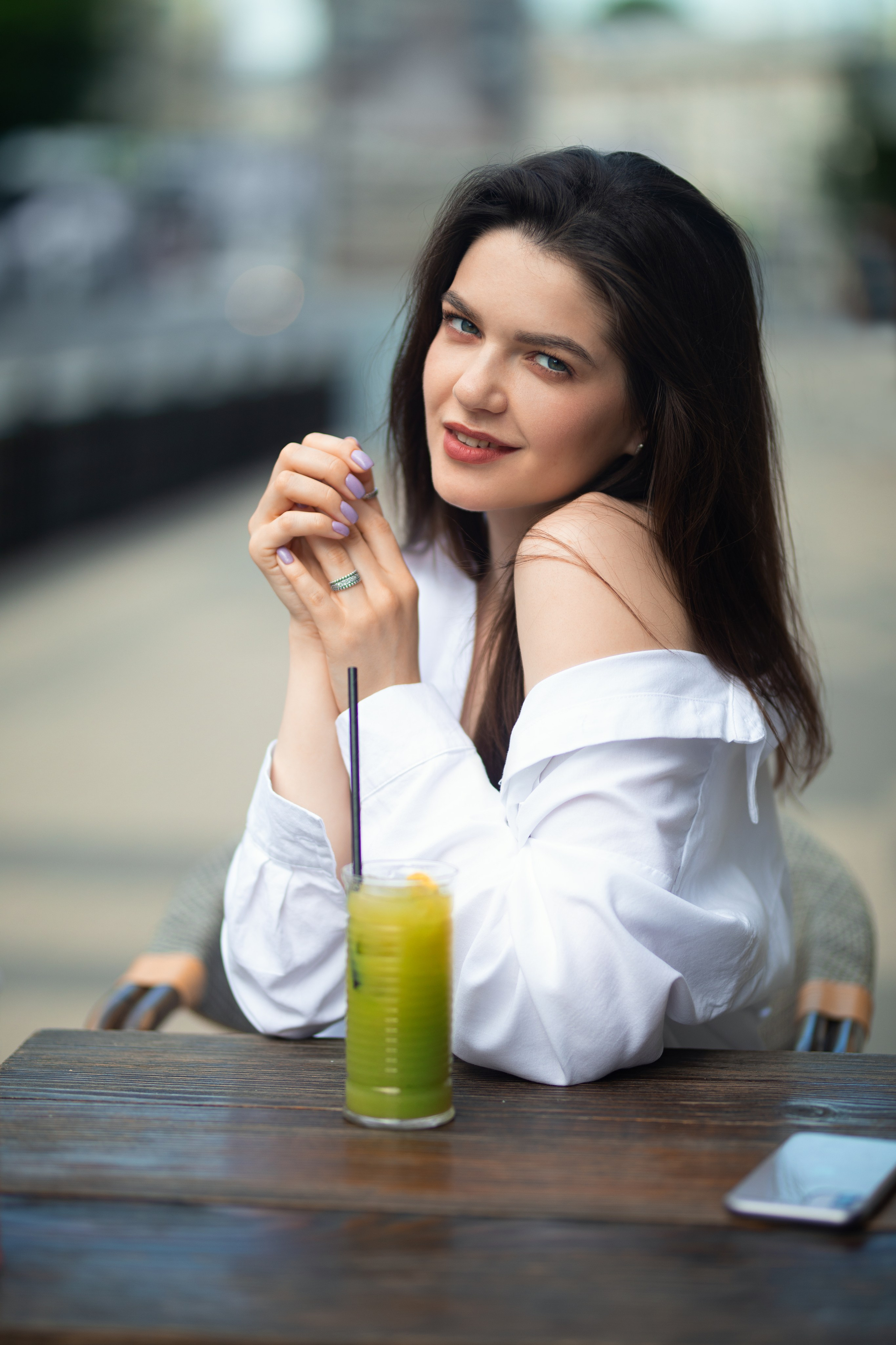 Фотосет с Дарьей на улицах города в формате для «себя»