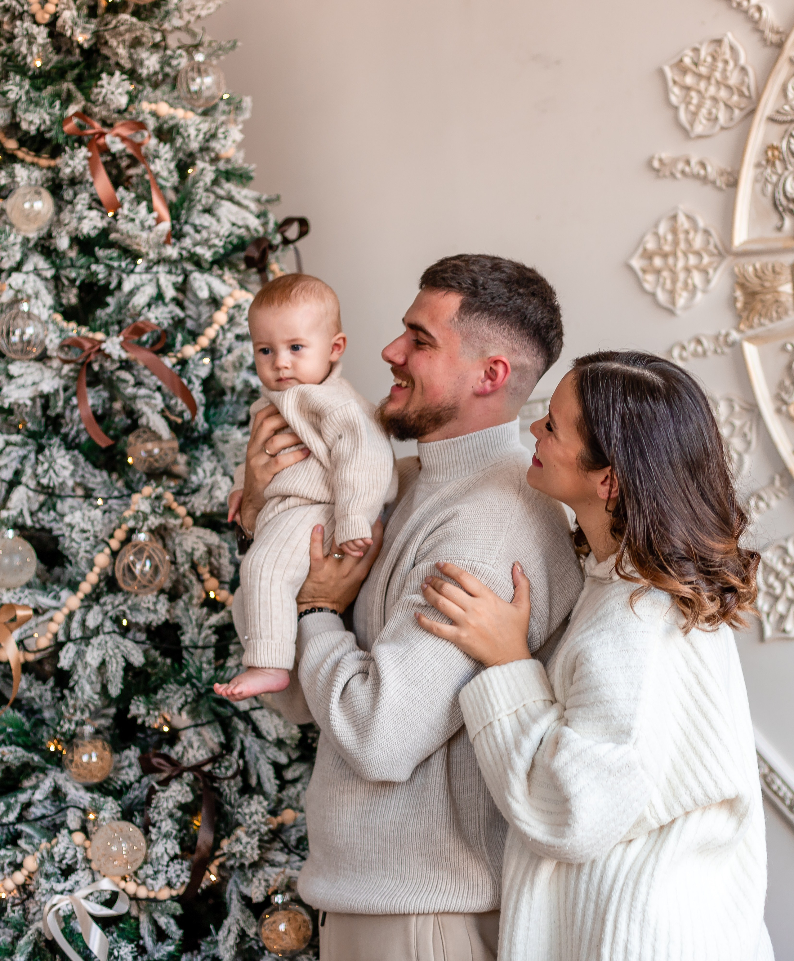 Семейная Новогодняя фотосессия. Семейный и детский фотограф в Хабаровске Алевтина Проскурякова