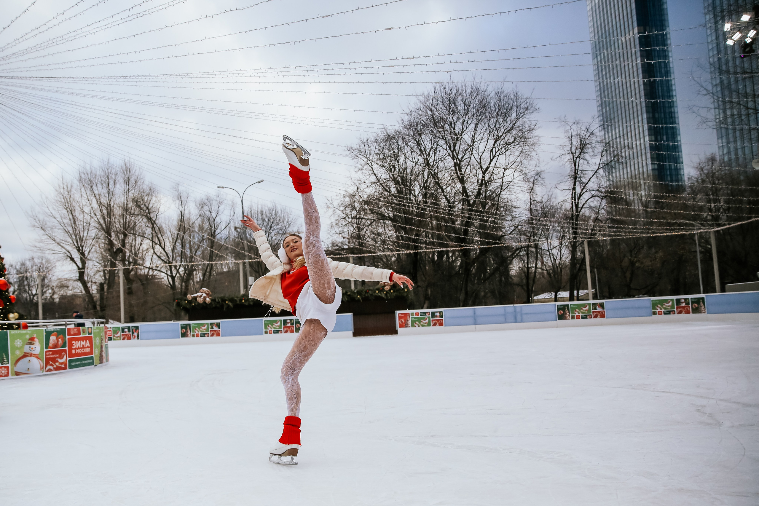Ледовое шоу Сити каток Московское Чаепитие. Фотограф и видеограф Анна Домашенко