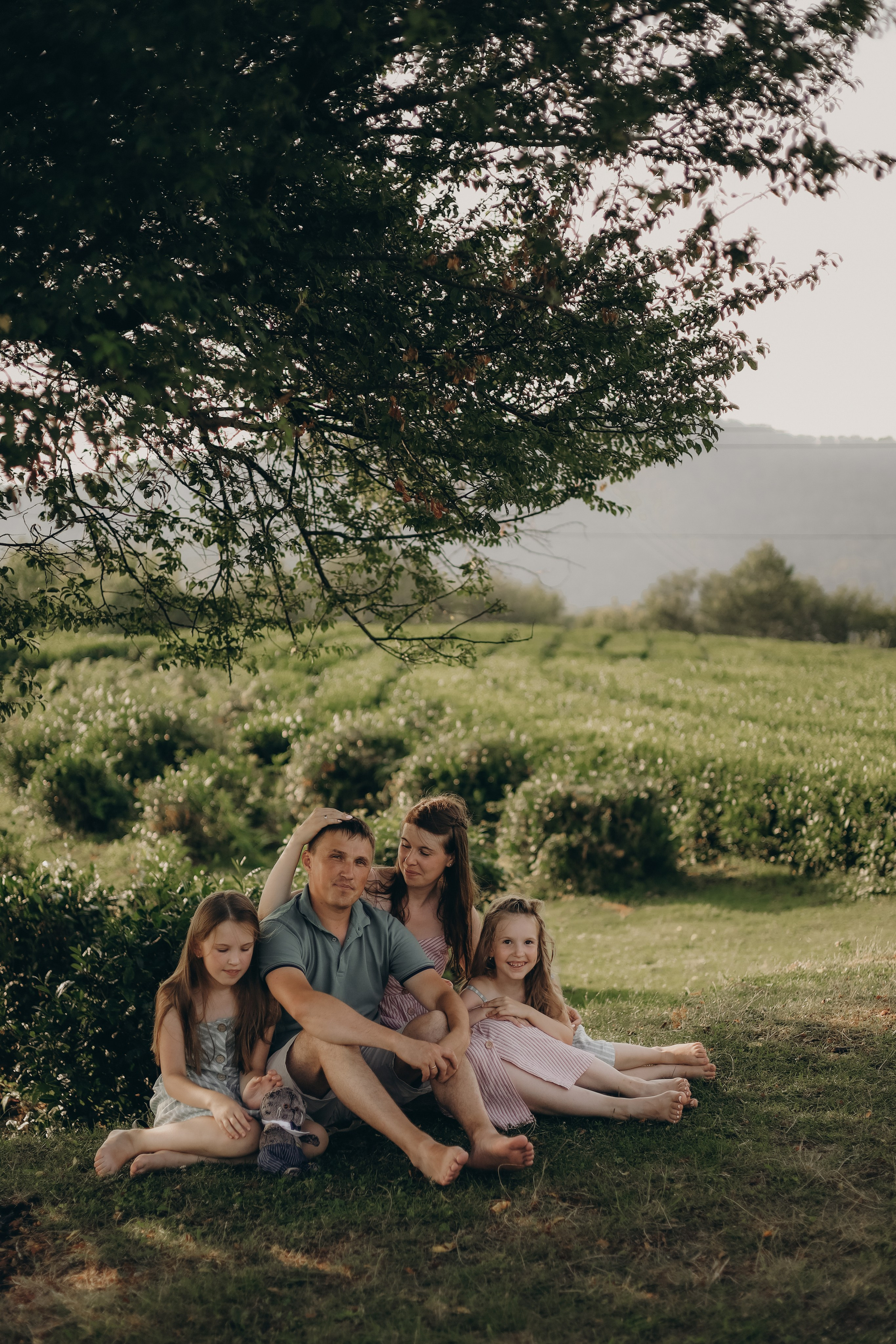 Ксеня, Андрей, Даша, Василина. Семейный фотограф Екатерина Еремеева