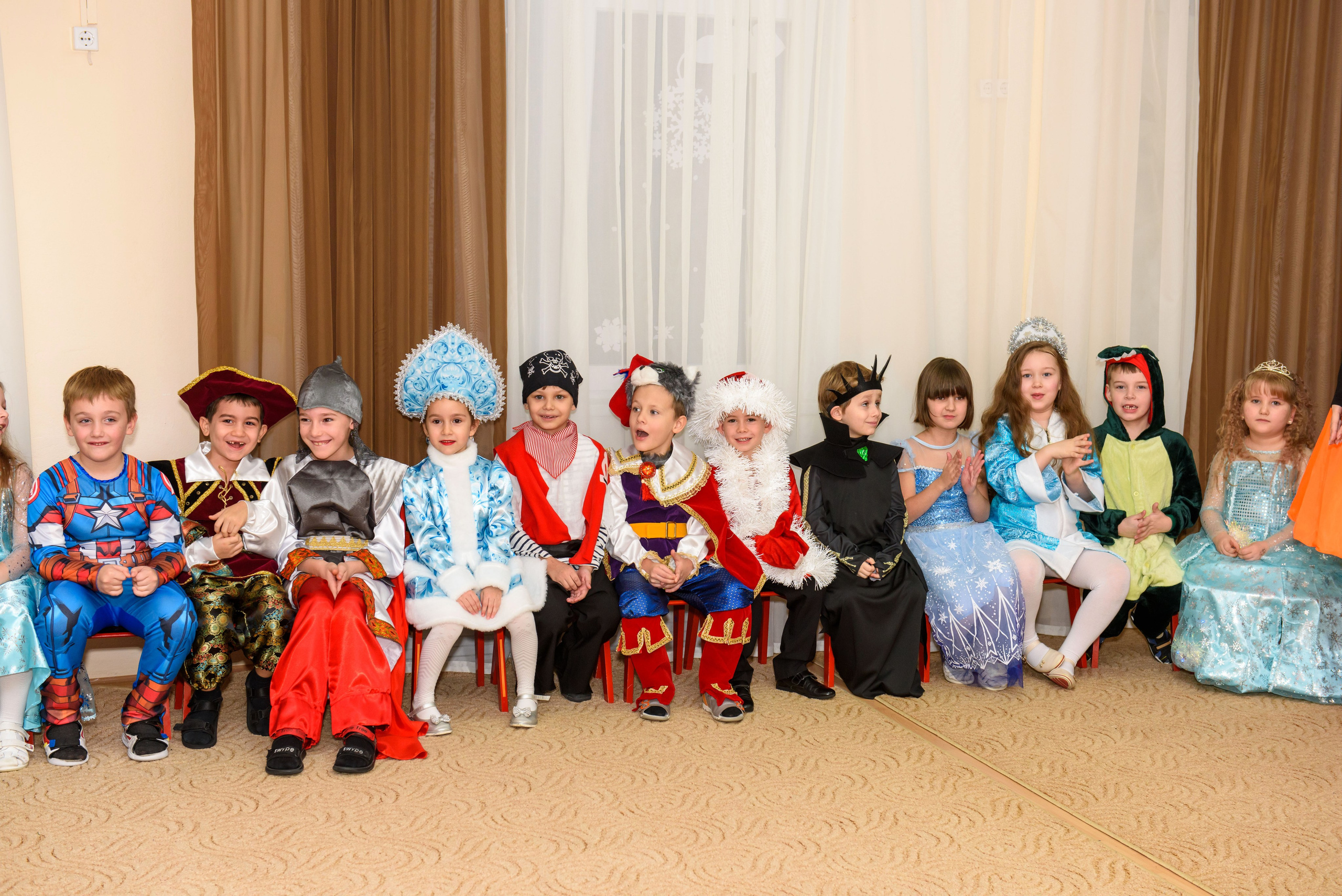 Новогодний утренник в детском саду. Семейный и детский фотограф в г. Геленджике Ольга Бурдюк