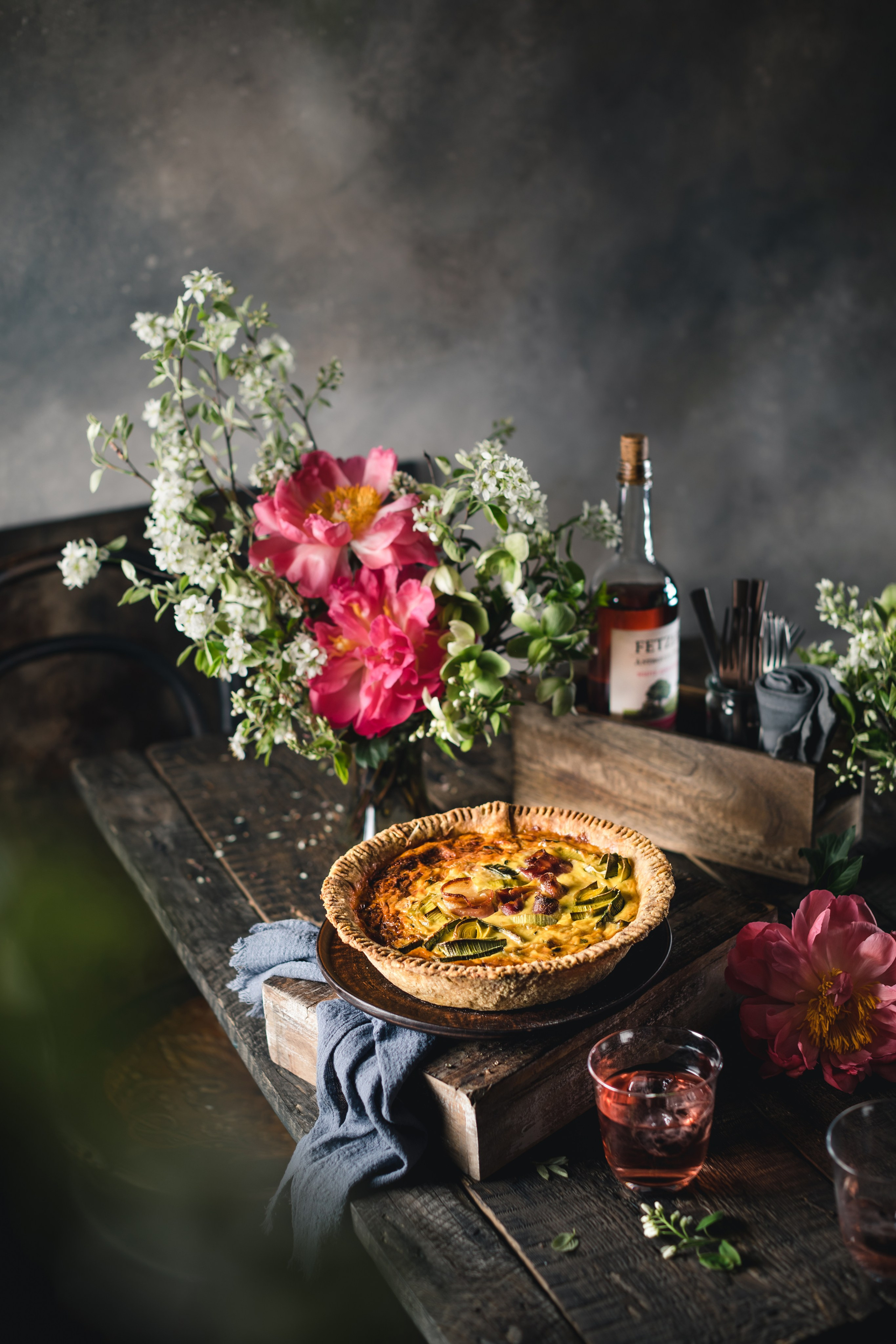 Киш. Foodie Stories (гастрономические истории) рекламная фуд-фотосъёмка, Москва