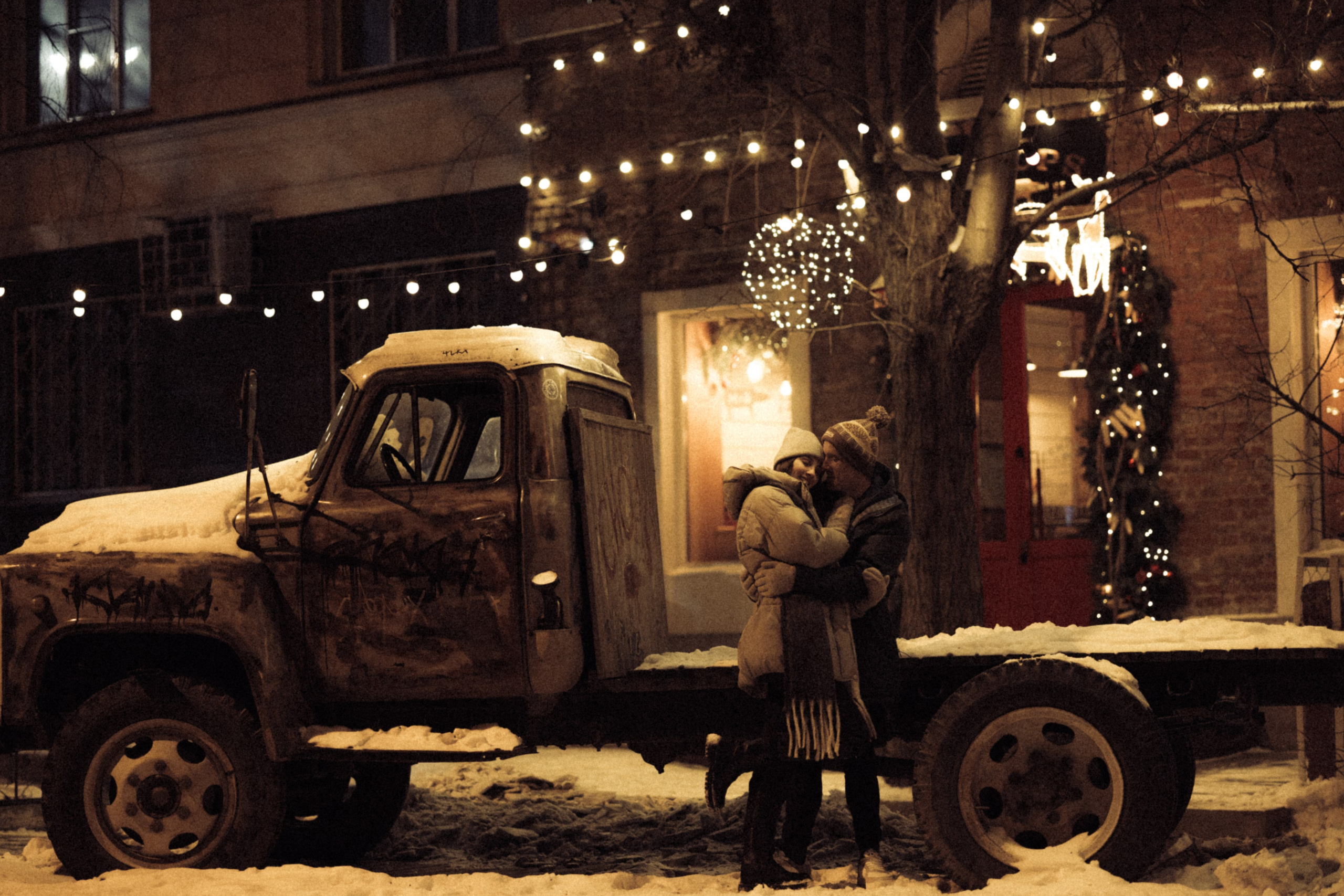 Зимний вечер. Свадебный и портретный фотограф в Новосибирске Любовь Исакова