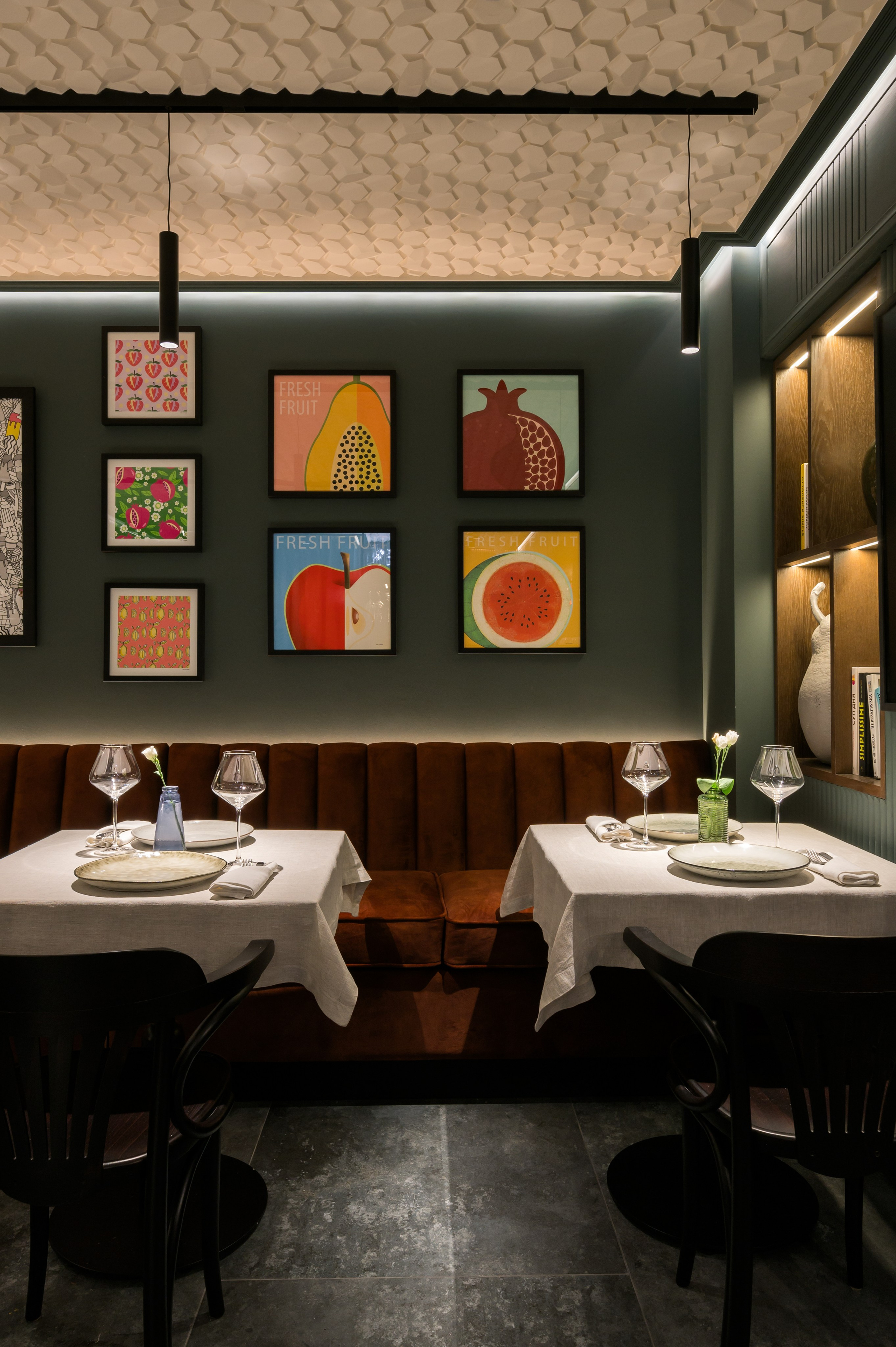 Ресторан. Интерьерный фотограф Мария Дмитриева. Санкт-Петербург