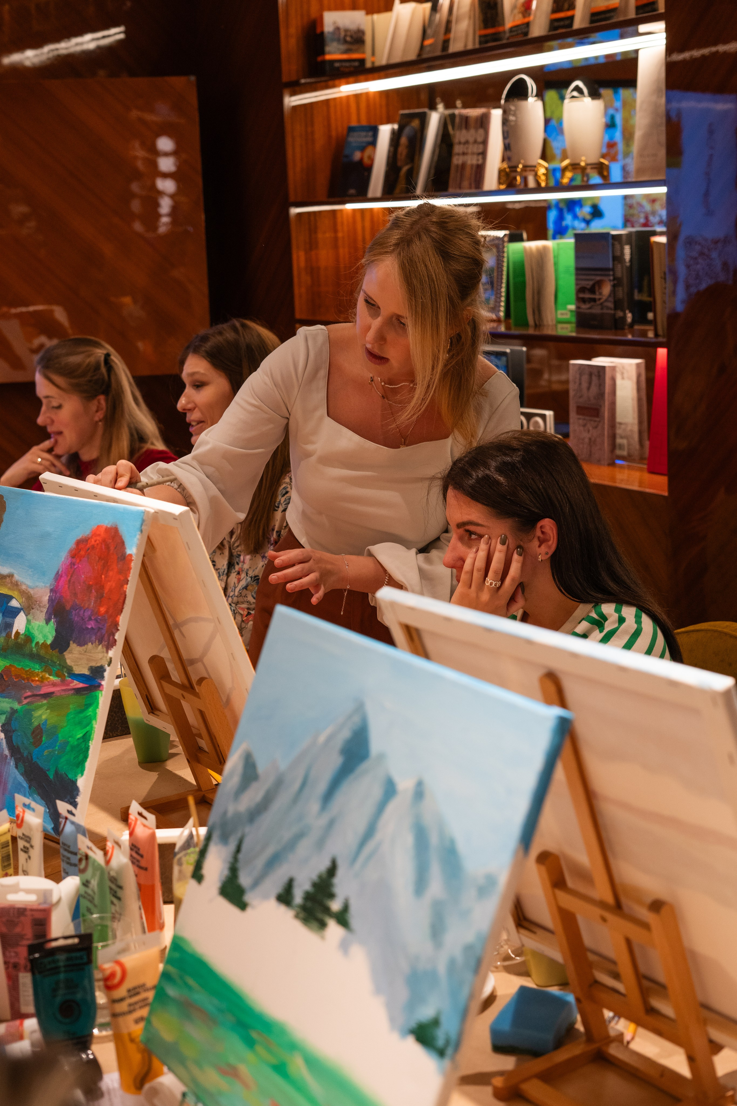 Корпоратив Teach Me Art 3. Портретный фотограф в Москве и Санкт-Петербурге Арина Чех