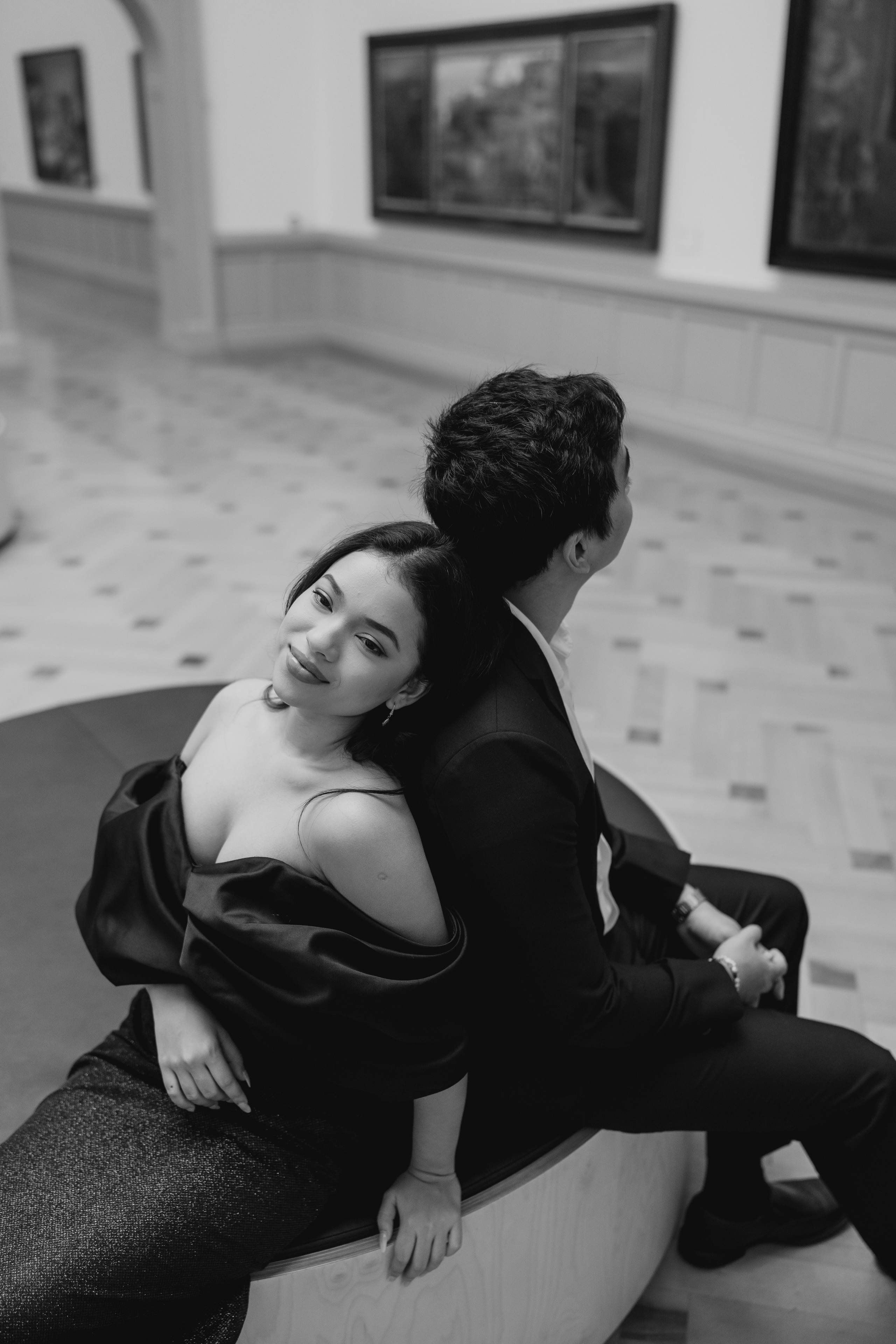 Fifi & Shamil | The Museum of Art. Профессиональный свадебный фотограф в Женеве и Швейцарии | Таня Вовчецкая