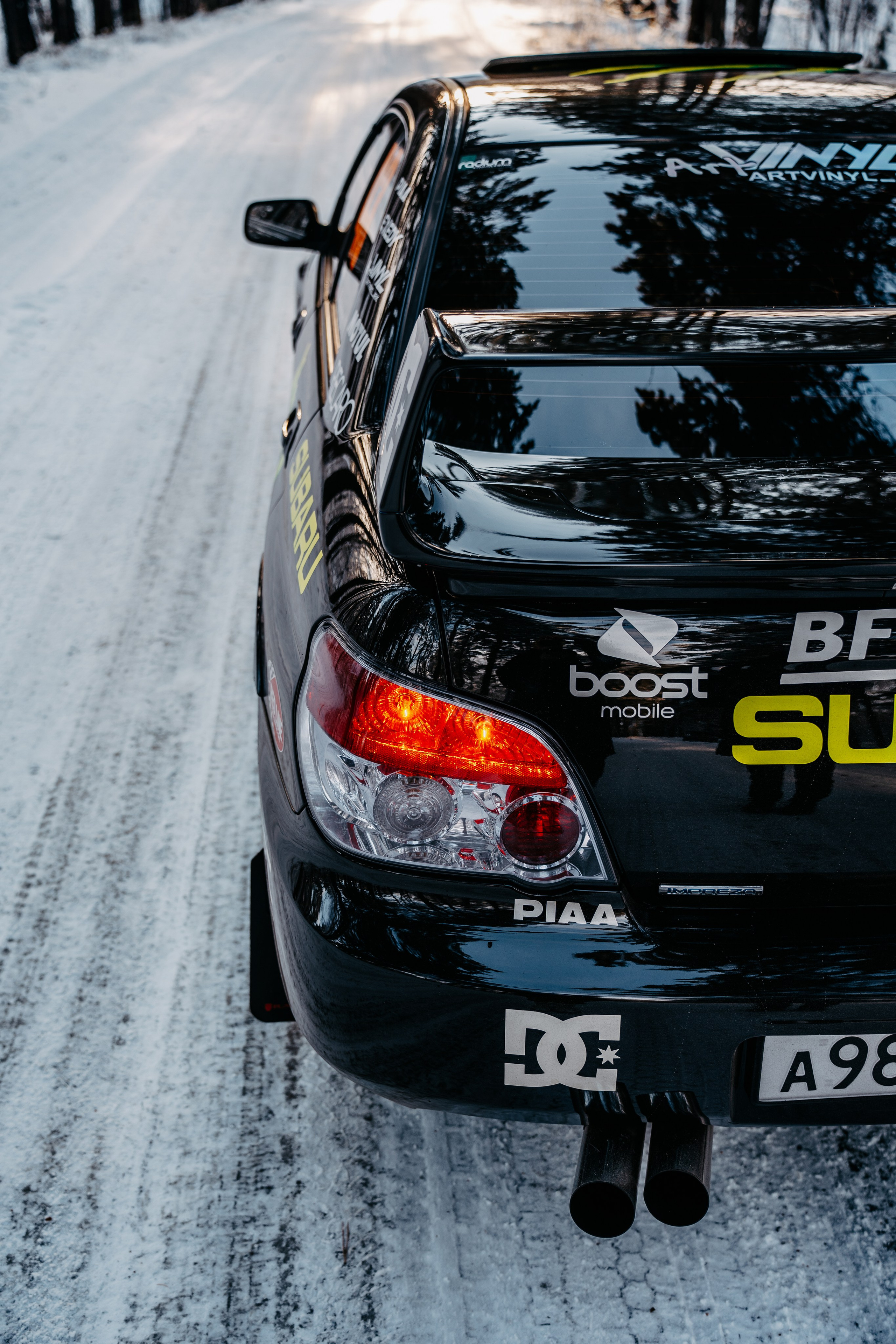 Subaru Impreza WRX STI. Фотограф, видеограф и пилот дрона на Байкале
