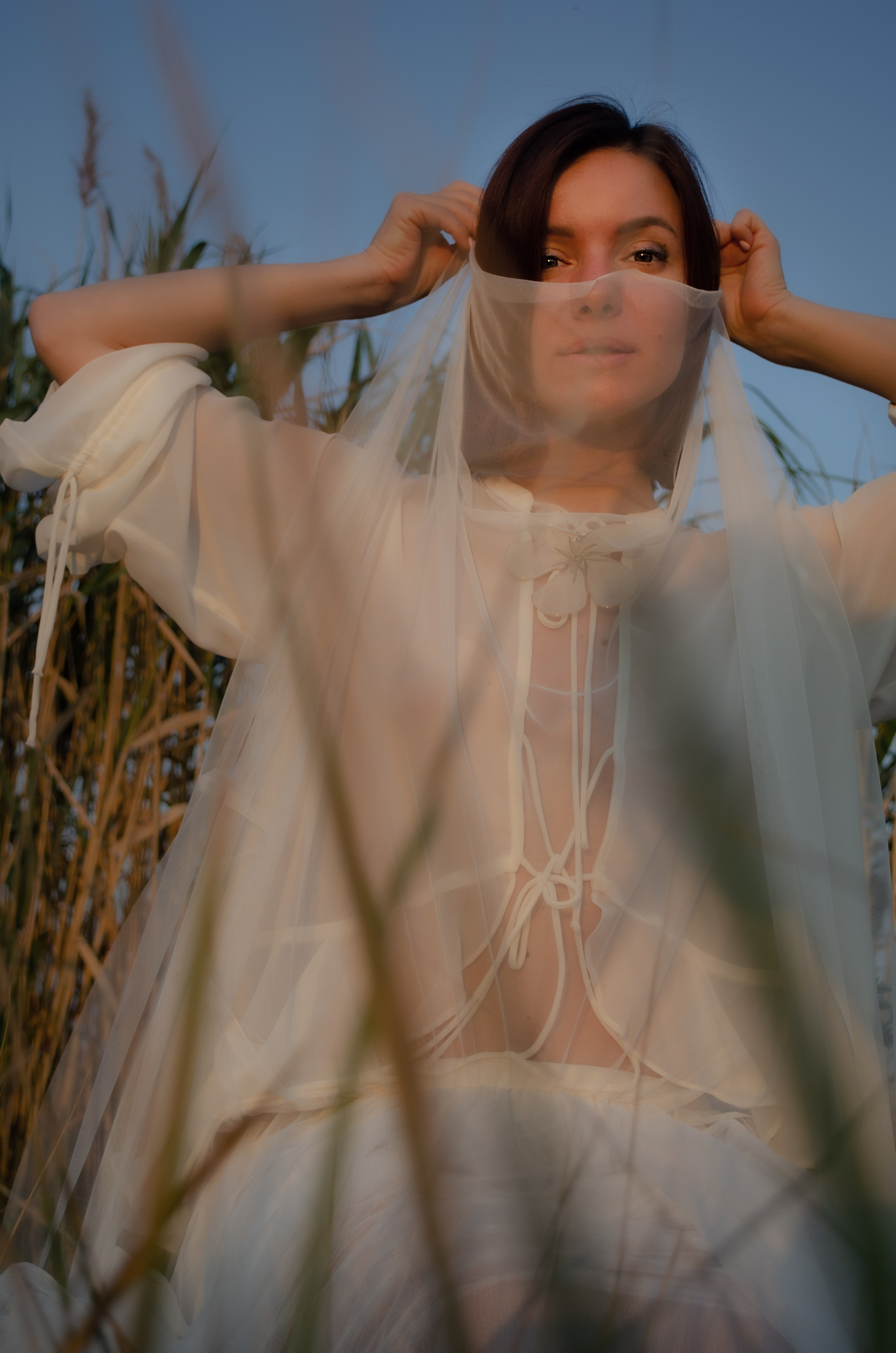 Нина. Камыши. Портретный фотограф в Краснодаре Юлия Кудряшова