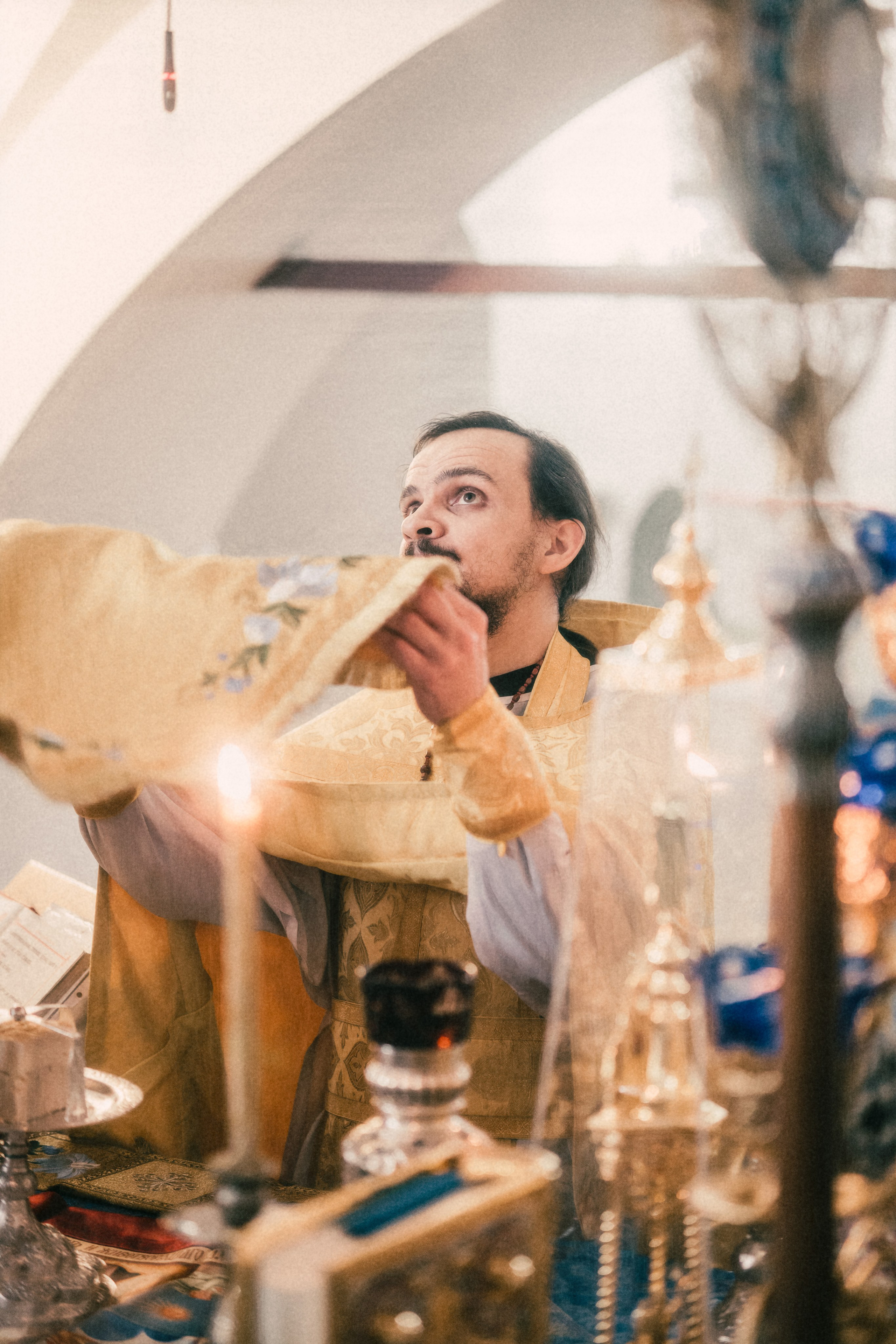 Ночное богослужение. Фестиваль Братья Зима 2025. Фотограф в Москве Максим Скоробогатов