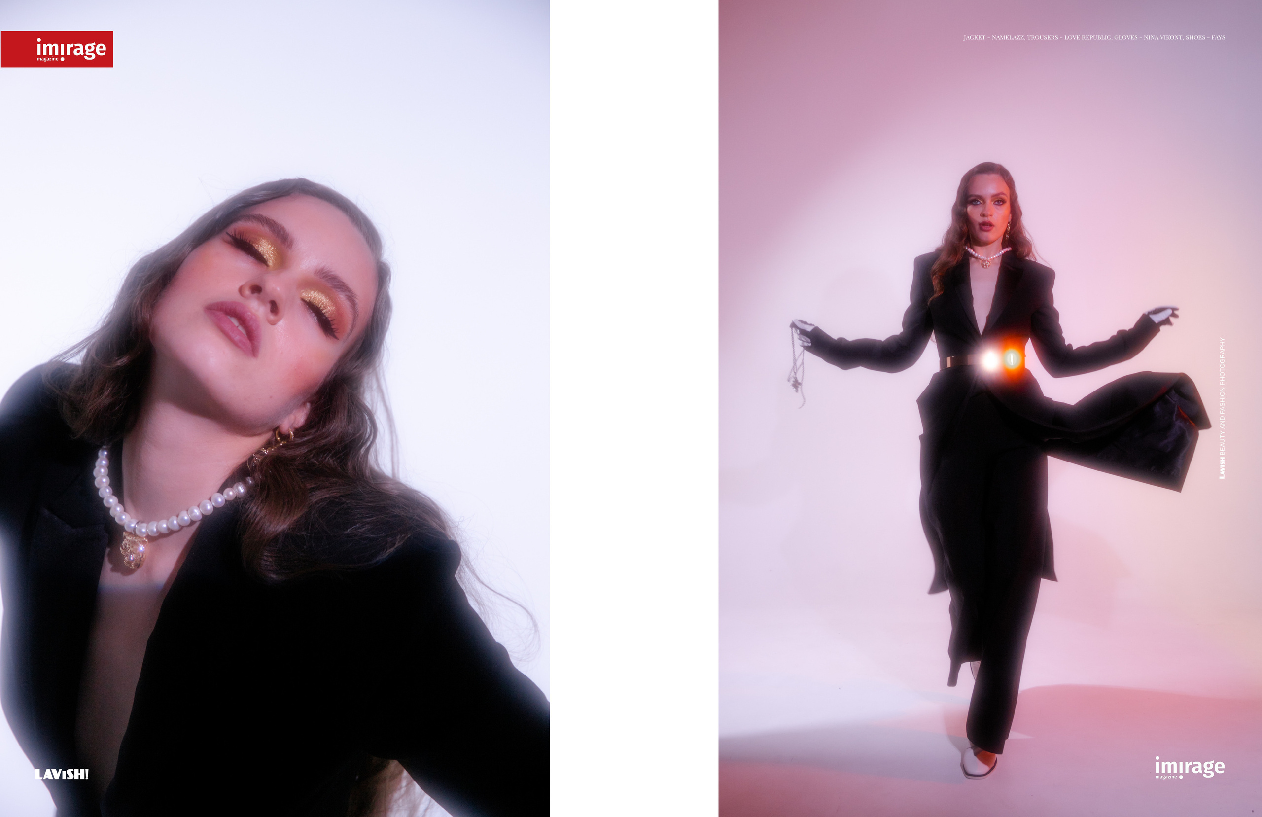 Imirage magazine. Фотограф и ретушёр Мария Гущина