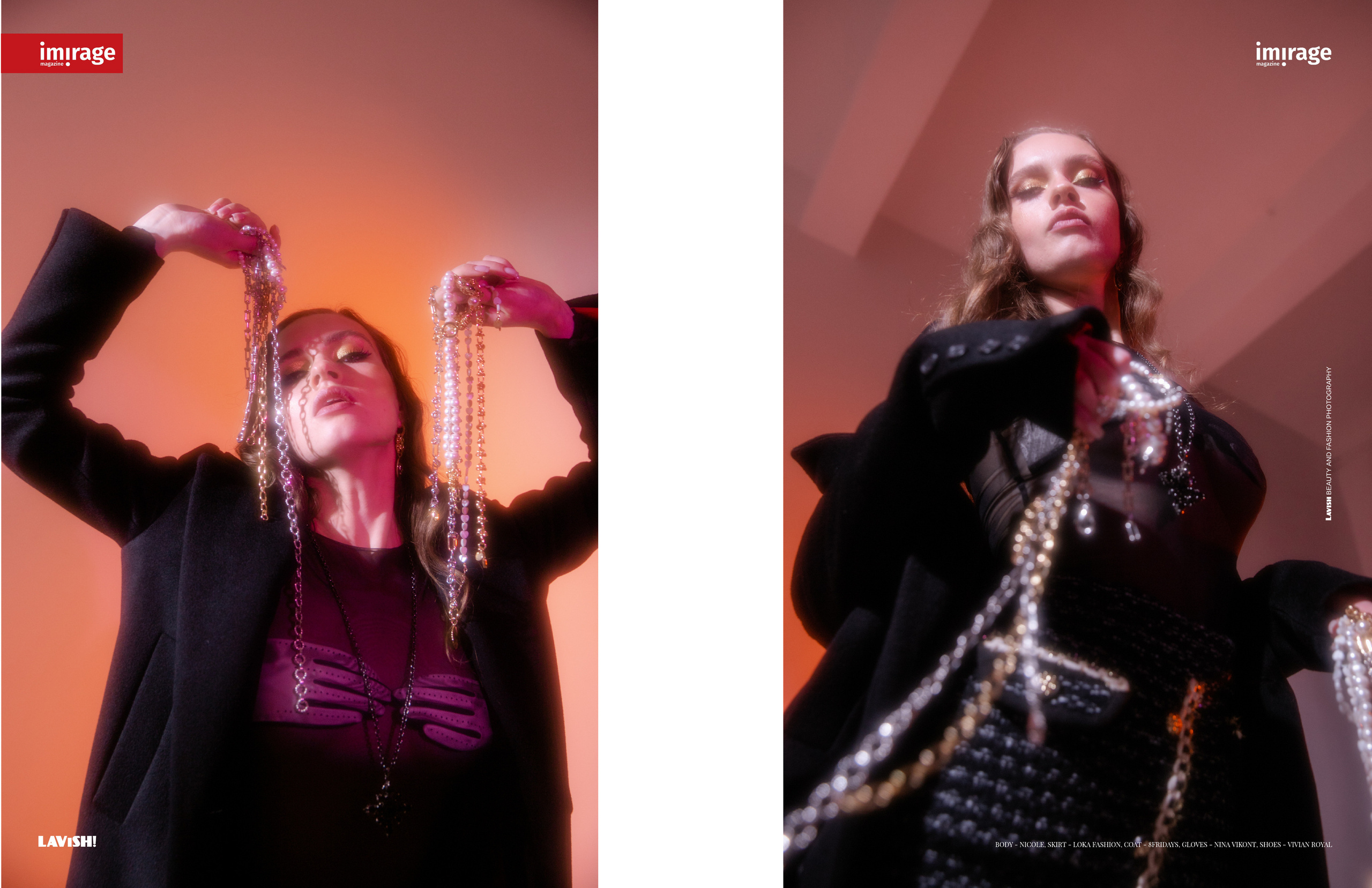 Imirage magazine. Фотограф и ретушёр Мария Гущина