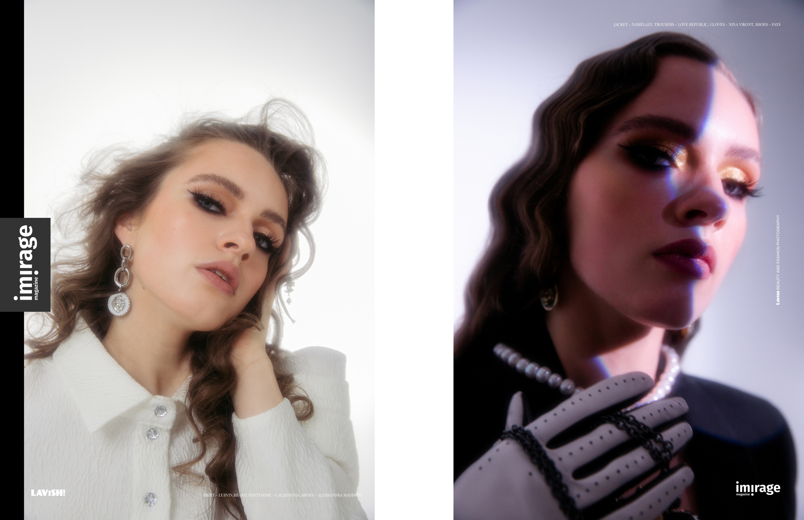 Imirage magazine. Фотограф и ретушёр Мария Гущина