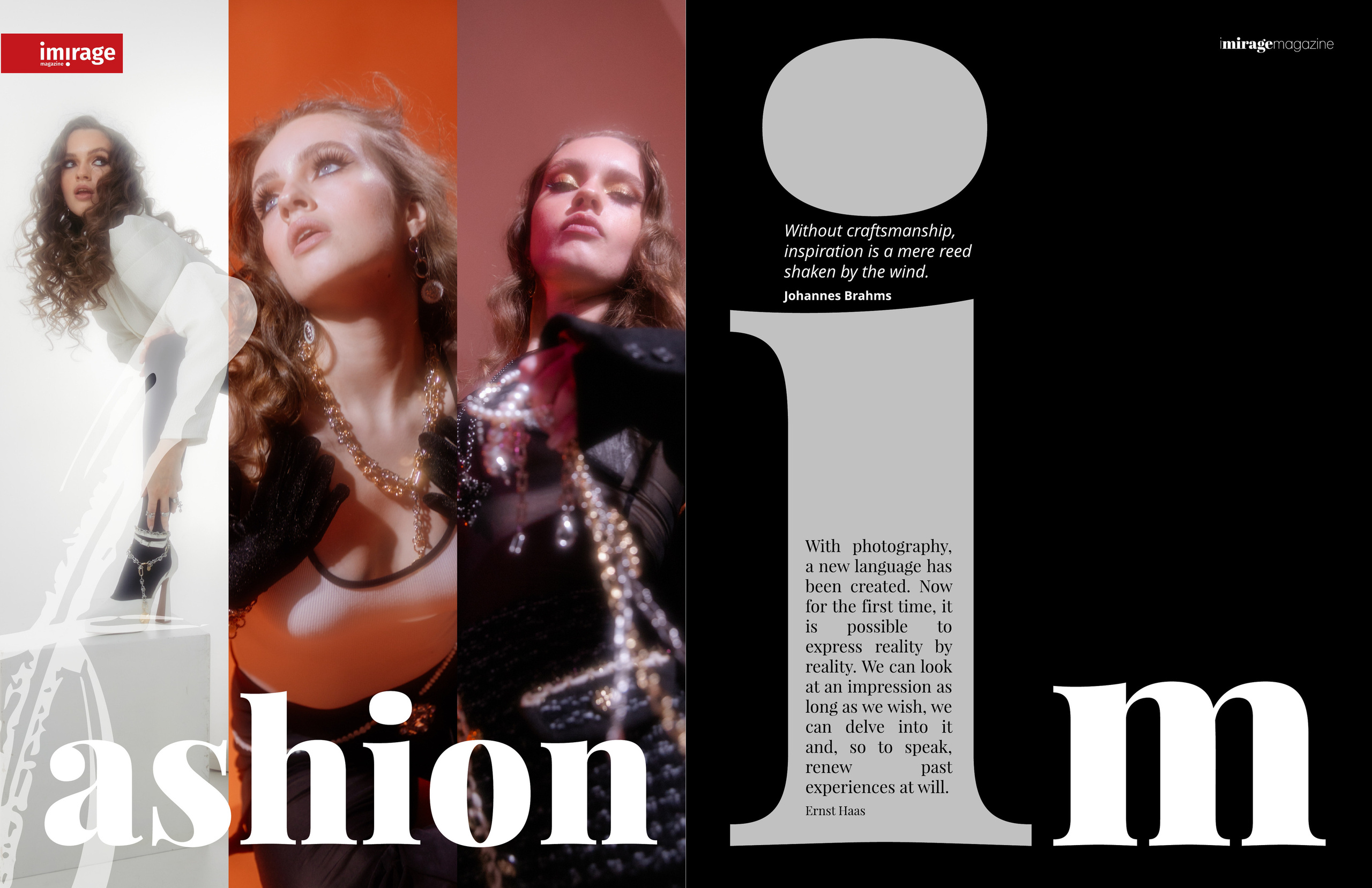 Imirage magazine. Фотограф и ретушёр Мария Гущина