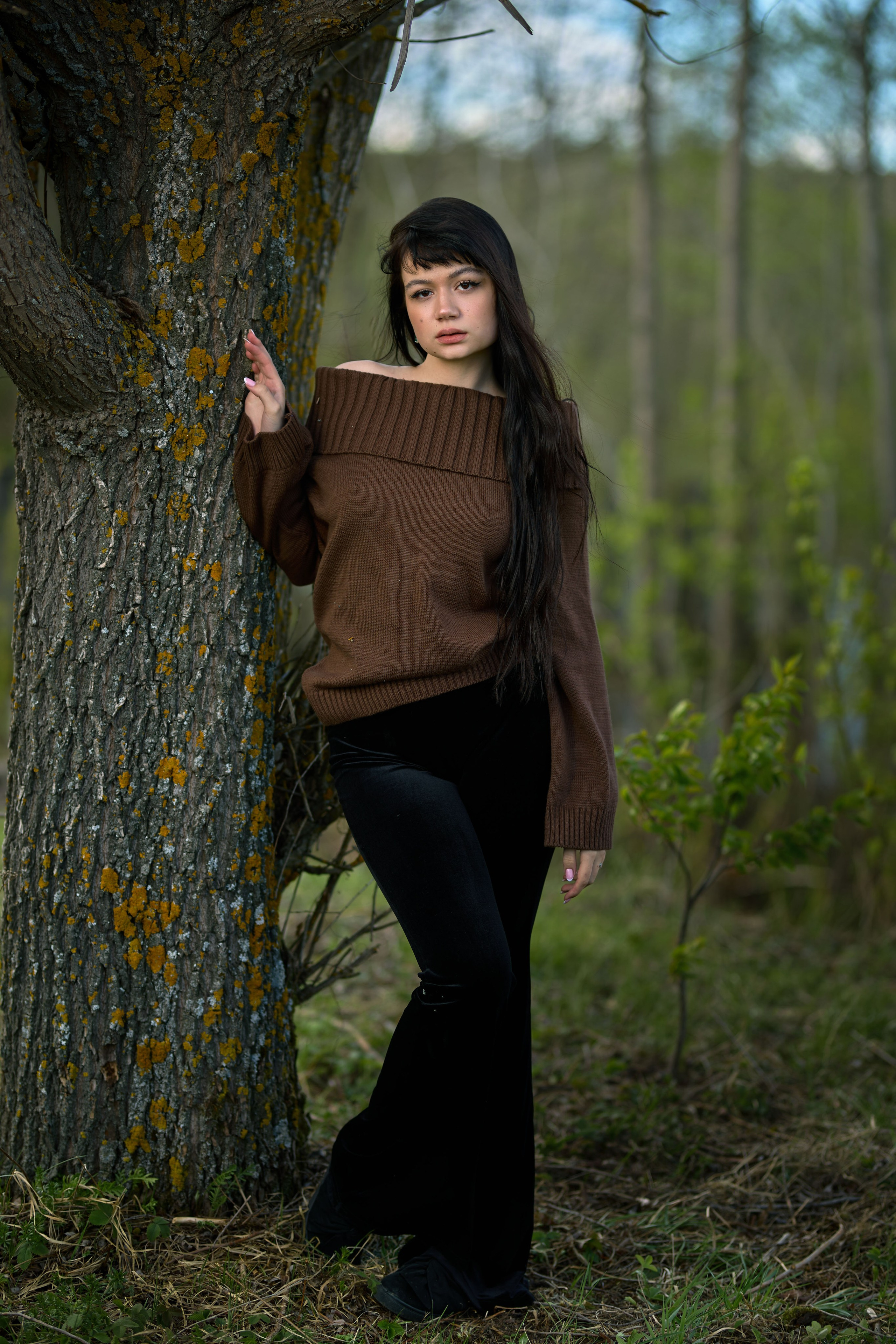 Прогулочная фотосессия, в коротком свитере. Чувашия. Чебоксары. Владимир Суздалов (ProMaXe) — Портретный фотограф, тематические фотосессии в Чебоксарах