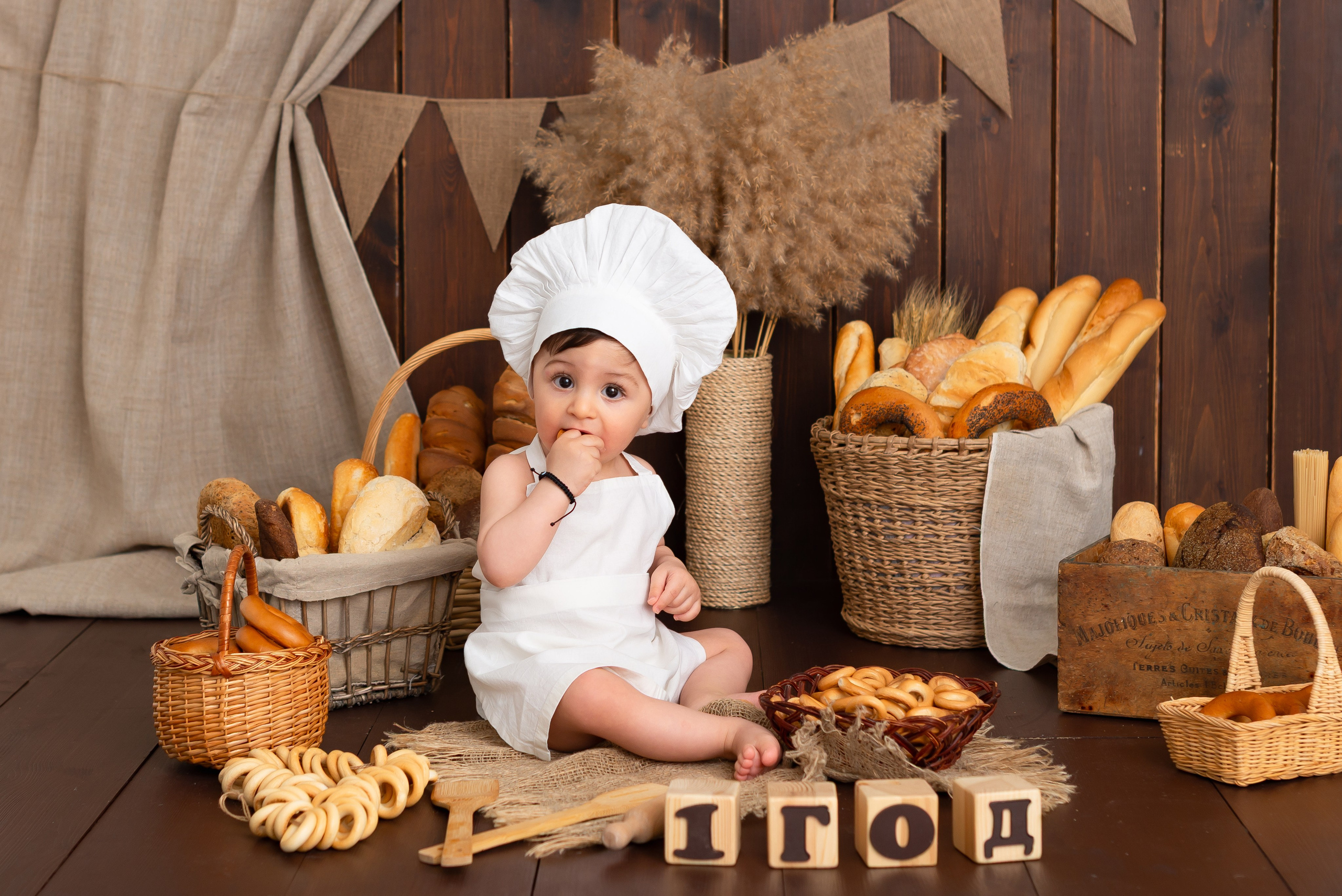 Годик пакет «Премиум». Детская фотостудия «Мандаринка» | Детский фотограф Краснодар