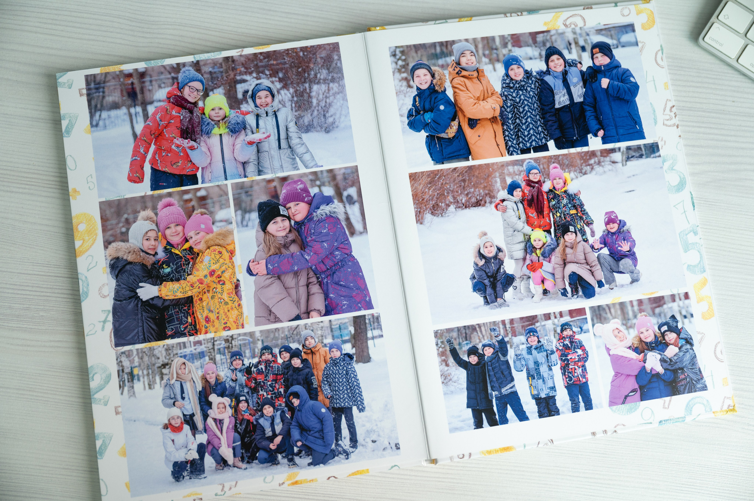 Выпускной альбом «Цифры». Выпускные альбомы для школы и детского сада в СПб и ЛО