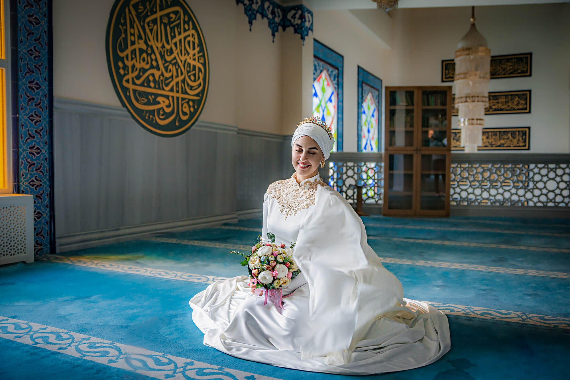 Никах Дамира и Дианы. Стилист, видеограф, фотограф на никах и свадьбу в Москве, Лейла Влад nikahmsk