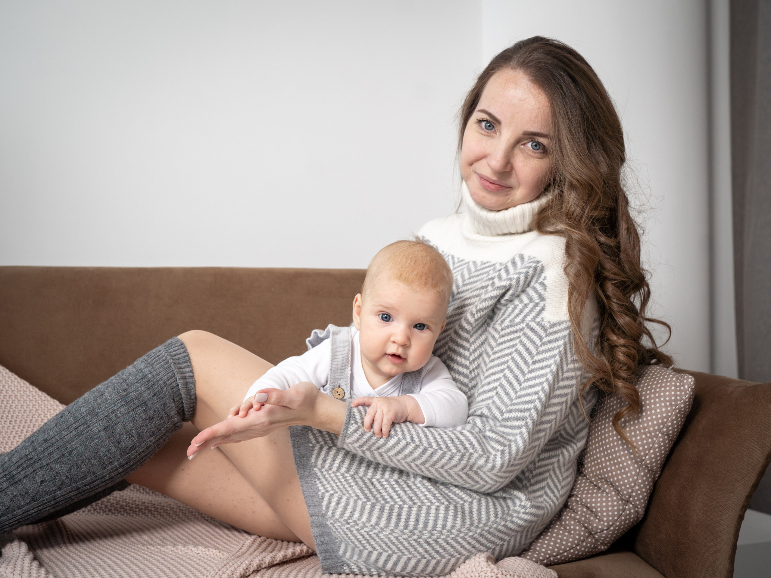 С самоедской лайкой. Фотограф Зинаида Евдокимова