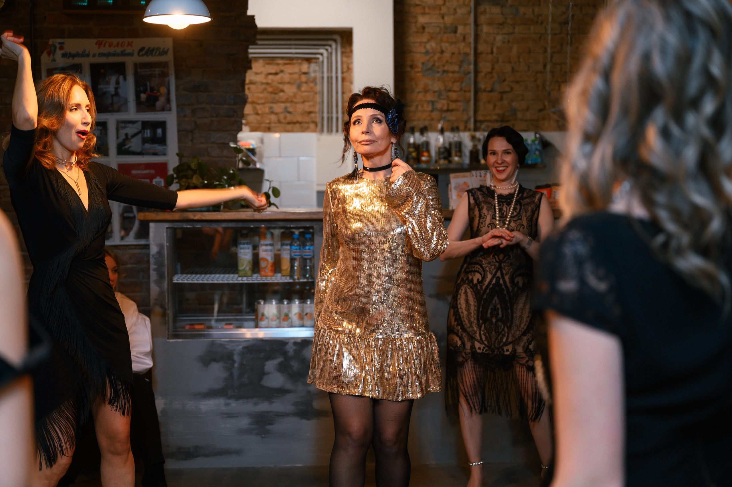 Корпоратив школы танцев в стиле «Мафия». Wedding and family photographer USA