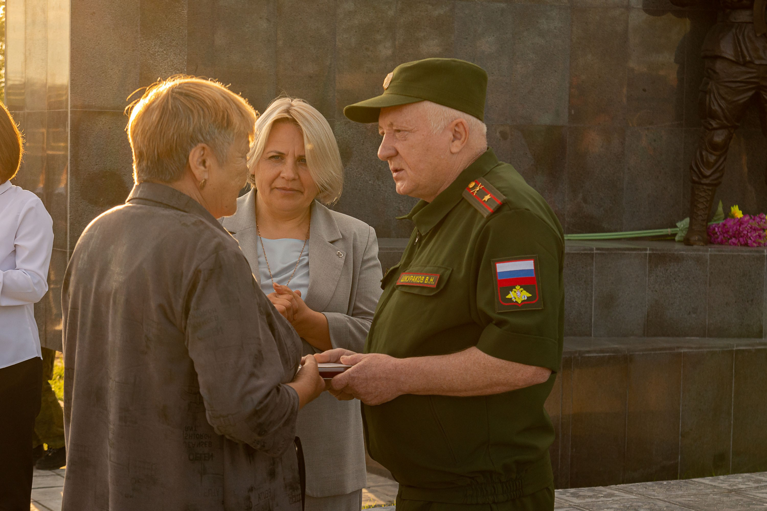 Открытие мемориального комплекса. Фотограф широкого профиля Чита-Цасучей