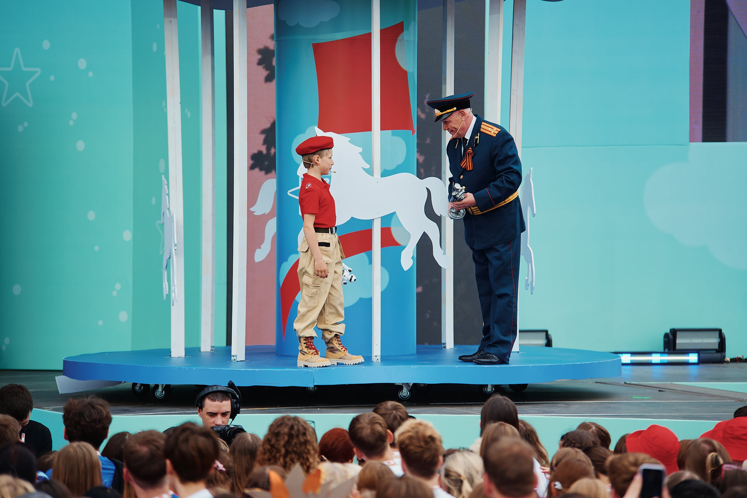 Фестиваль Движения Первых 2025. Репортажная съемка в Москве