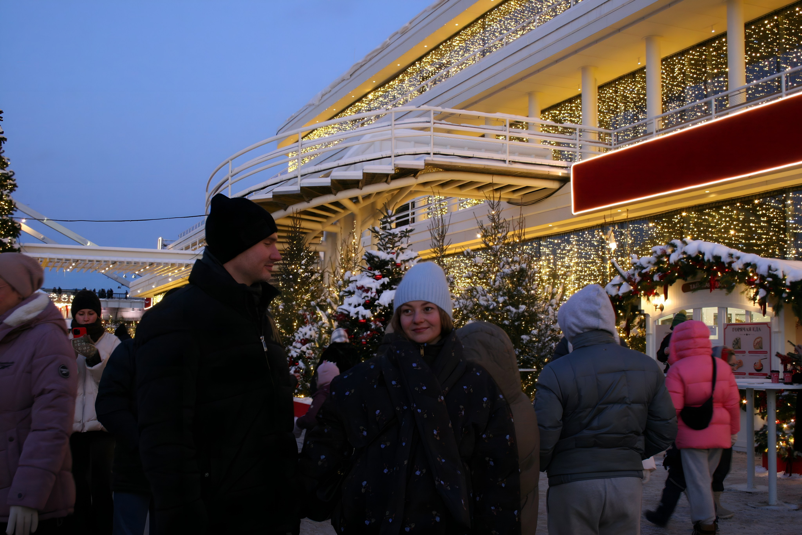 Роман и Настя в Москве. Креативный фотограф