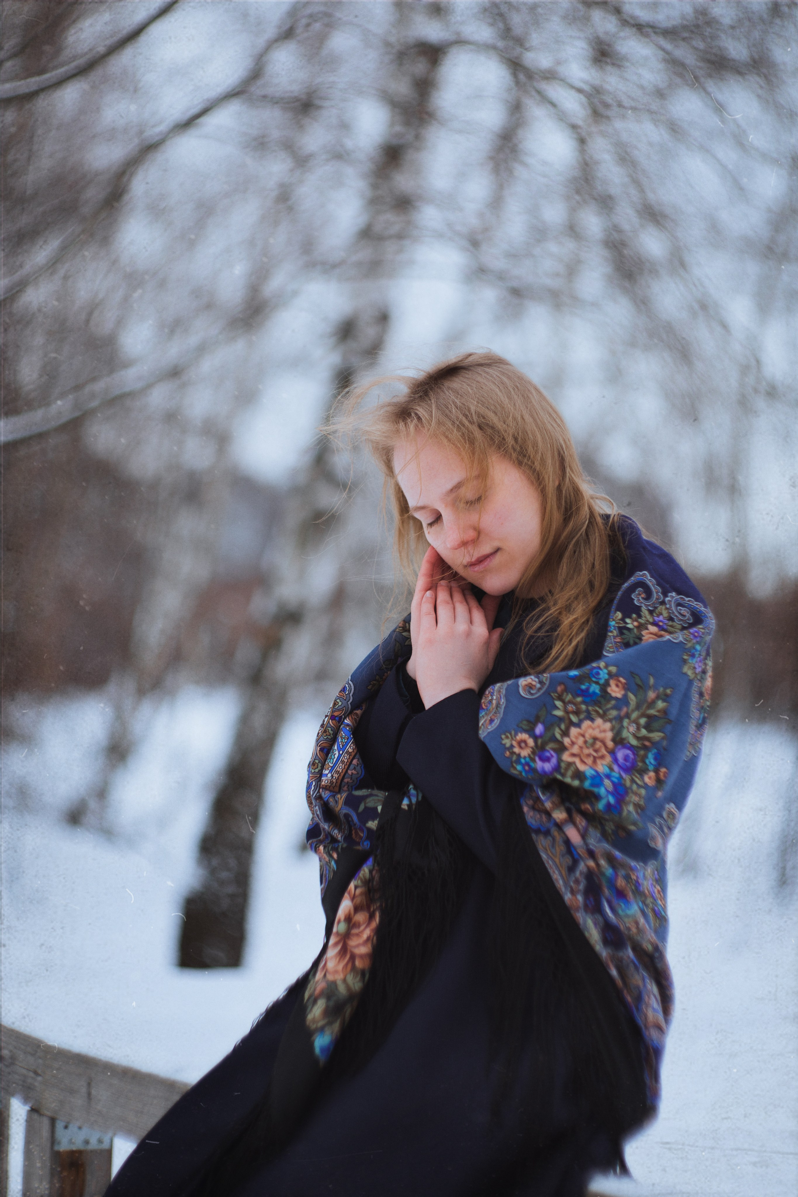 Зимняя в лесу. Юлия Башкатова, сказочный фотограф, Москва