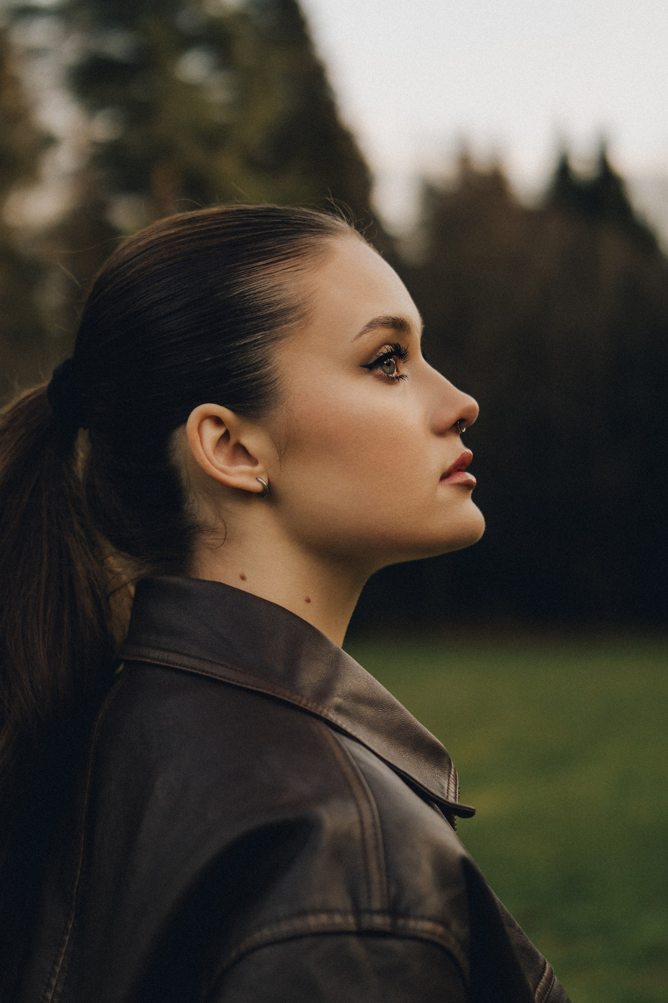 Анастасия | осенняя фотосессия в лесу. Портретный фотограф Москва