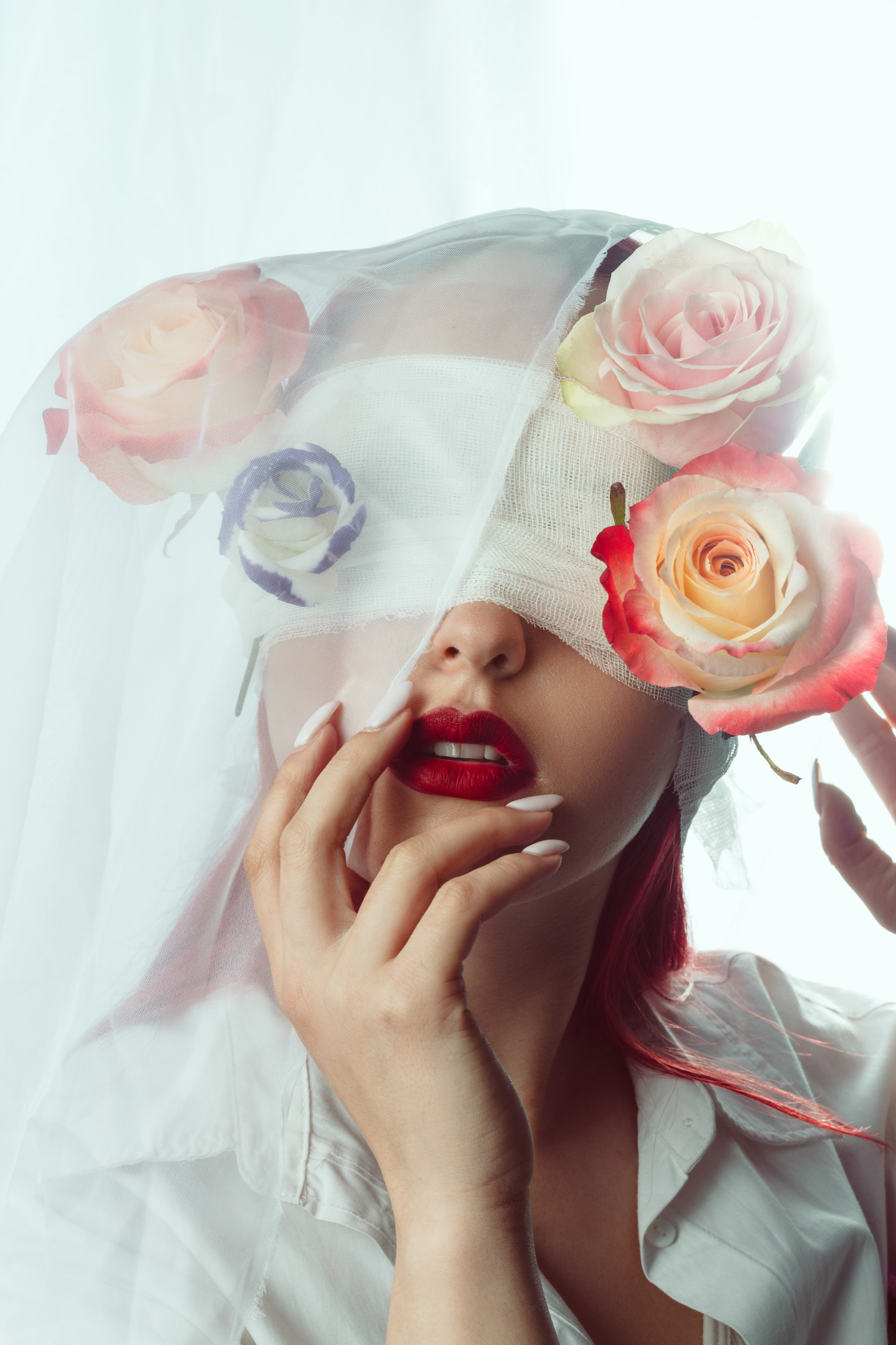 Фотосессия Татьяны с цветами. Портретный фотограф в Благовещенске Шинкевич Александр