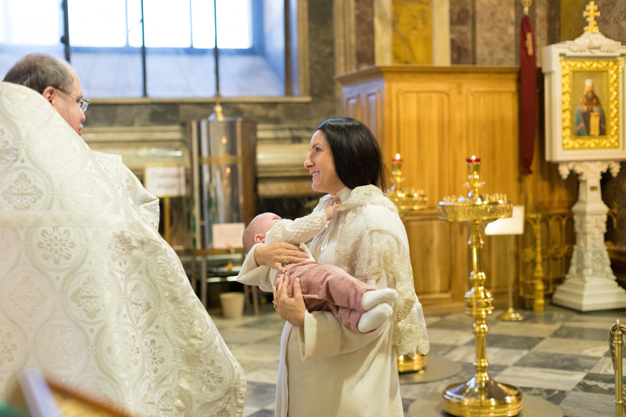 Крещение в Исакиевском соборе. Детский и контент фотограф Надя Волкова Санкт-Петербург
