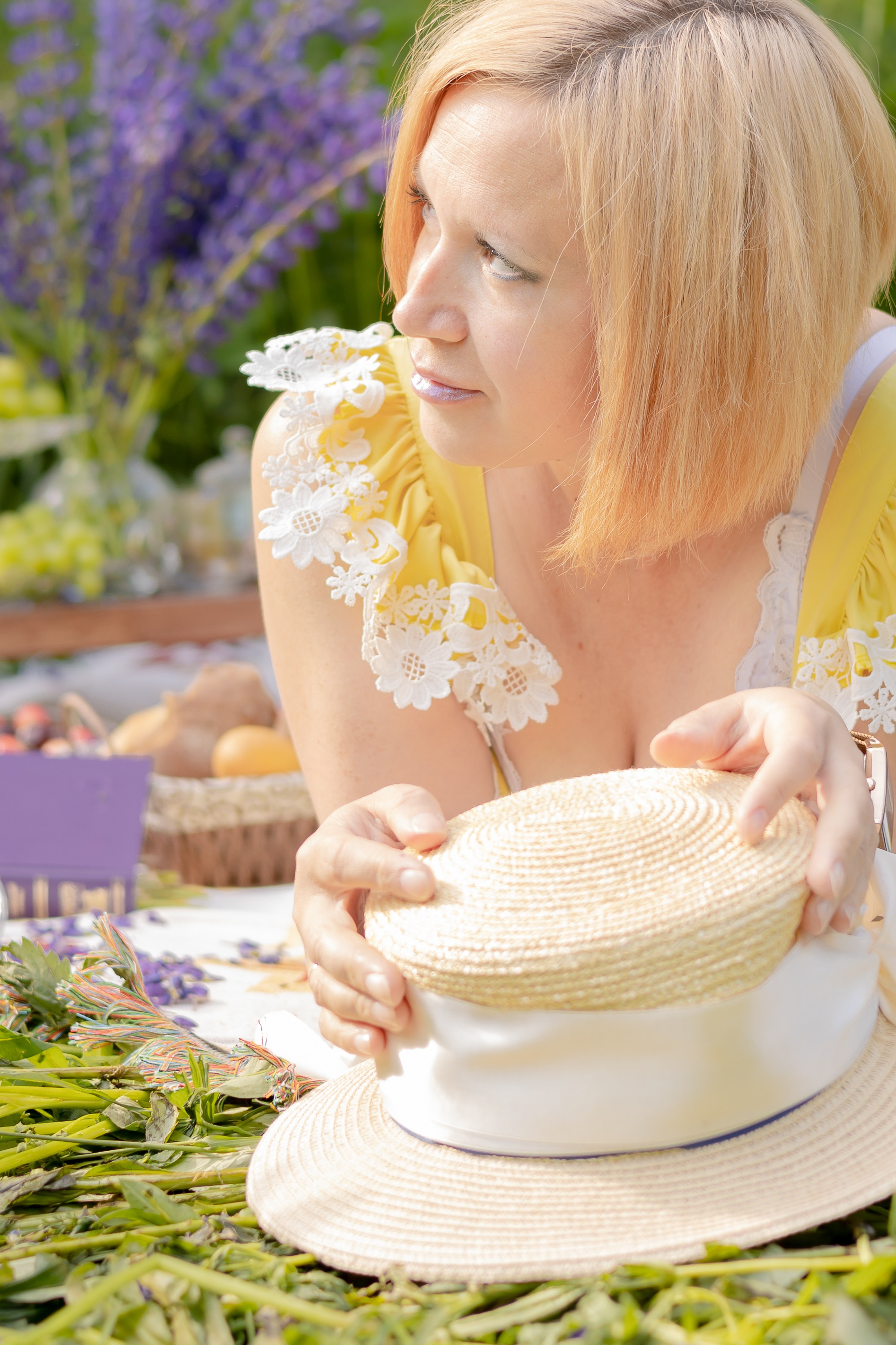 Фотосъемка в люпинах