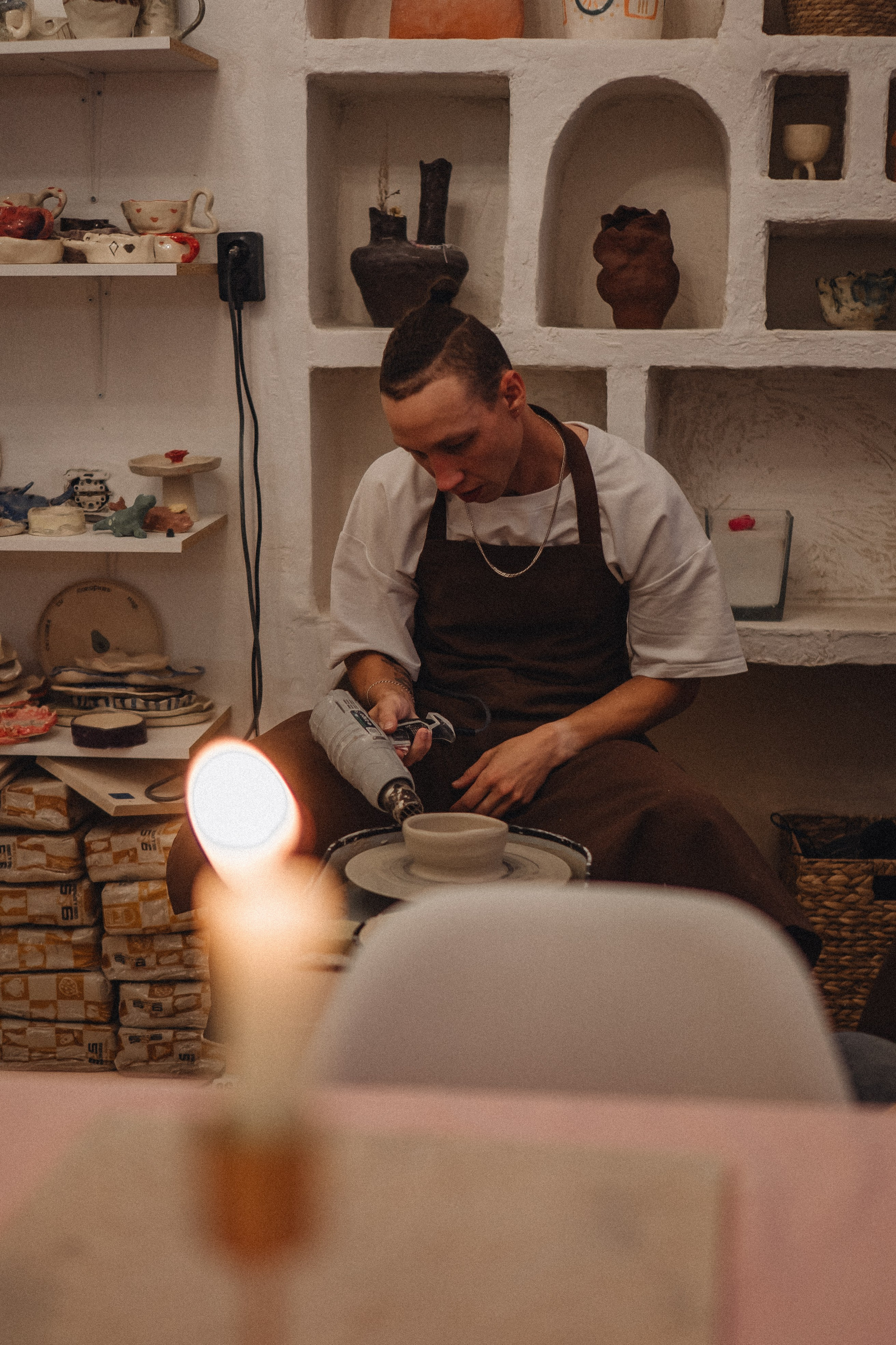 СВИДАНИЕ В ГОНЧАРНОЙ МАСТЕРСКОЙ. Профессиональный фотограф, Санкт-Петербург — Виктория Богомолова