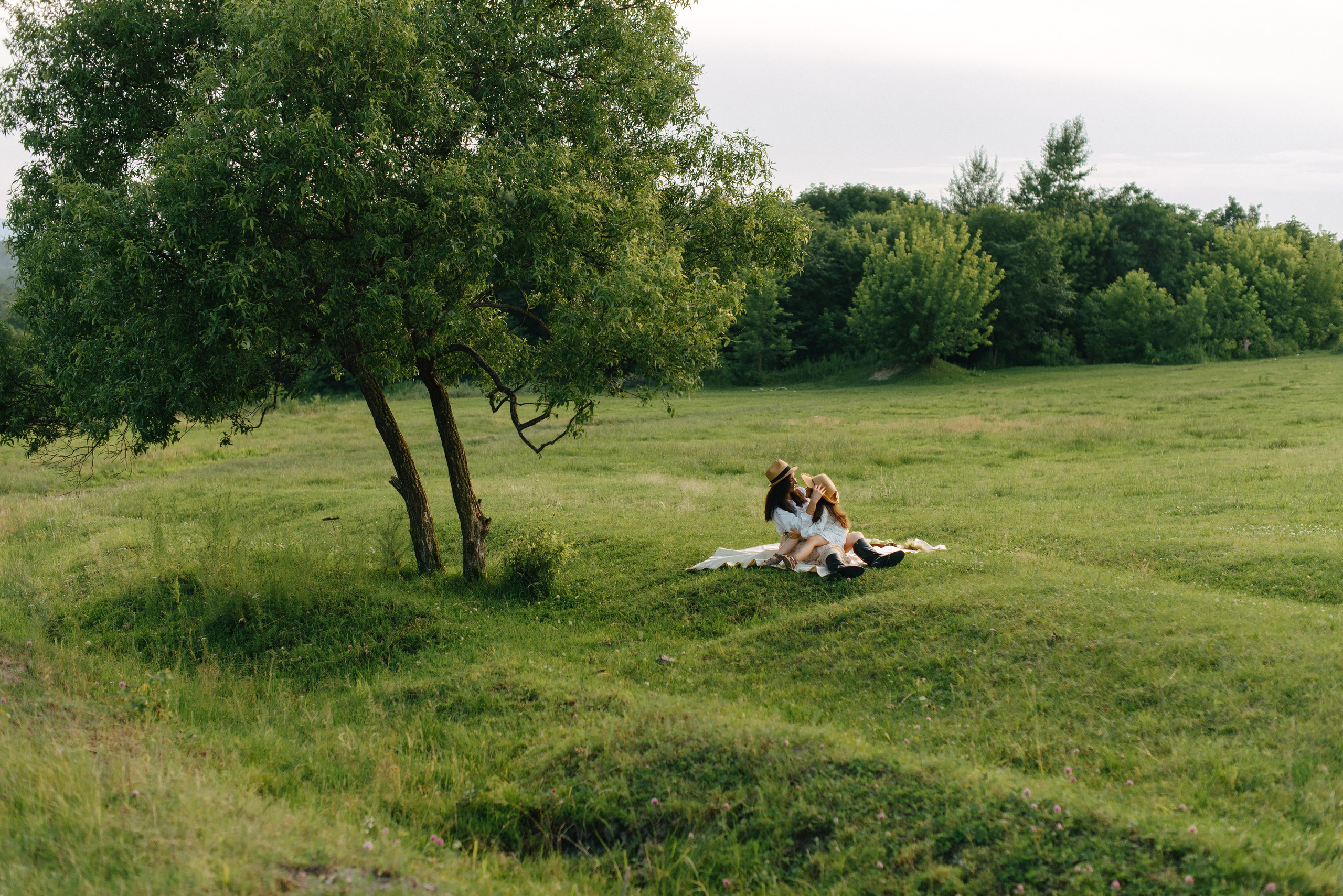 НА ЗЕЛЕНОМ ПОЛЕ. Шашкова Вероника / Свадебный и семейный фотограф Москва и Ярославль