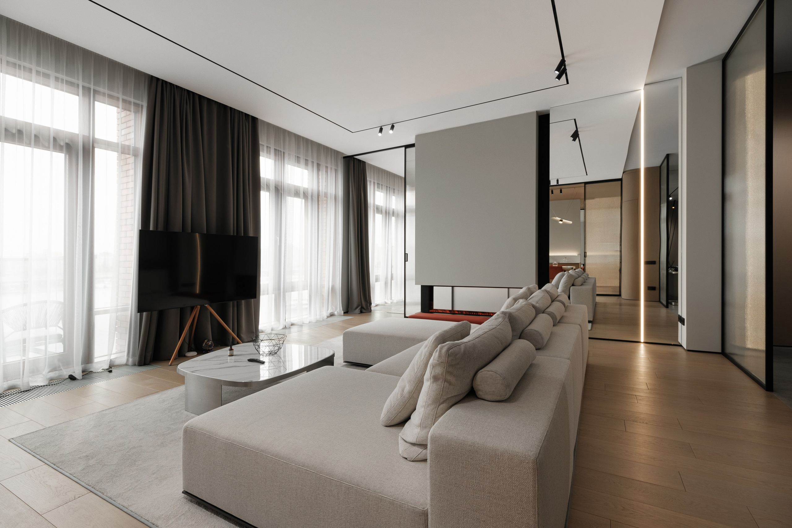 Дизайн квартиры, ЖК Петровская доминанта. Интерьерный фотограф и видеограф в Санкт-Петербурге Вадим Балбашевский