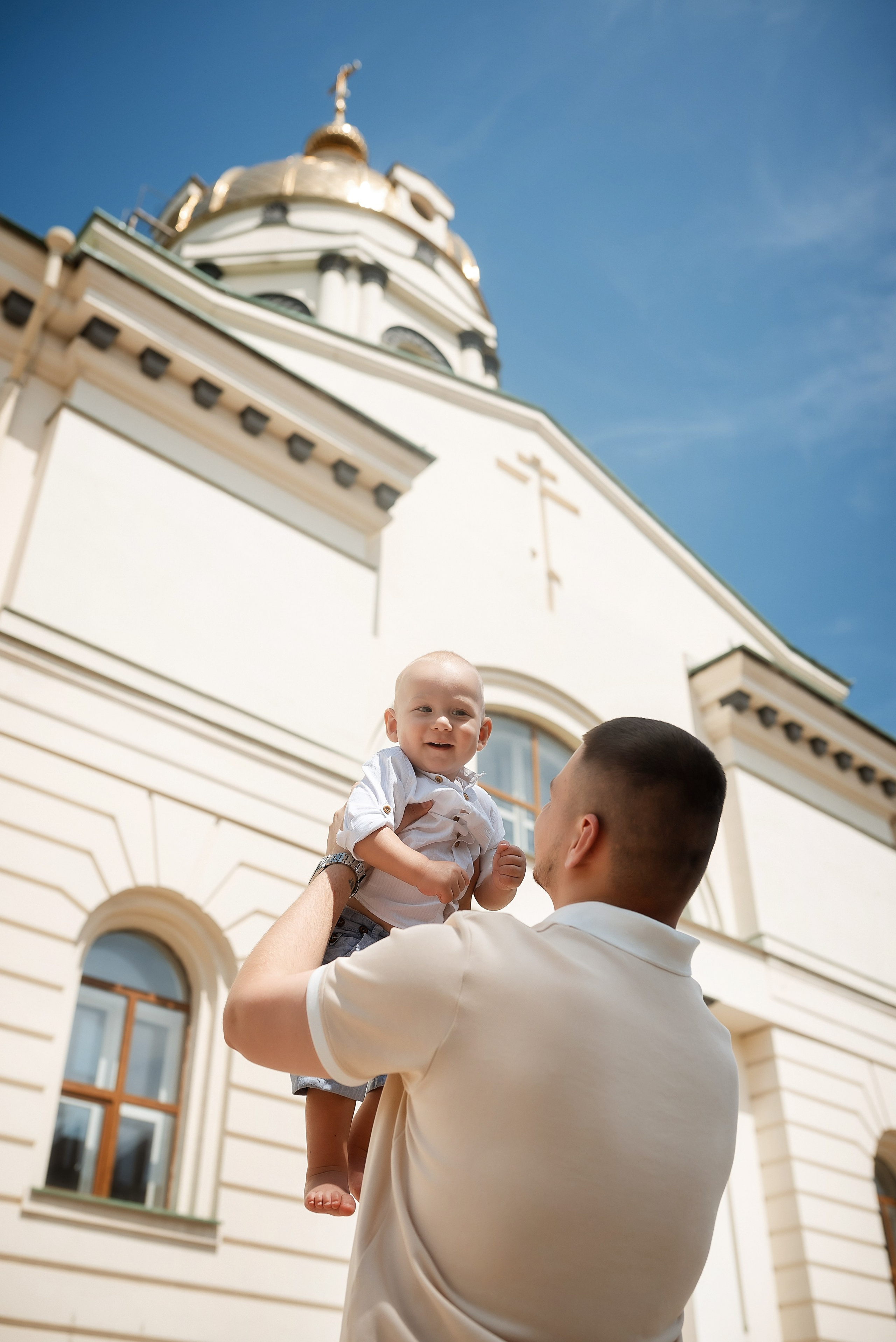 Крещение Дмитрияв Храме Иоанна Крондштатского. Семейный фотограф в Ростове-на-Дону Татьяна Литвинова
