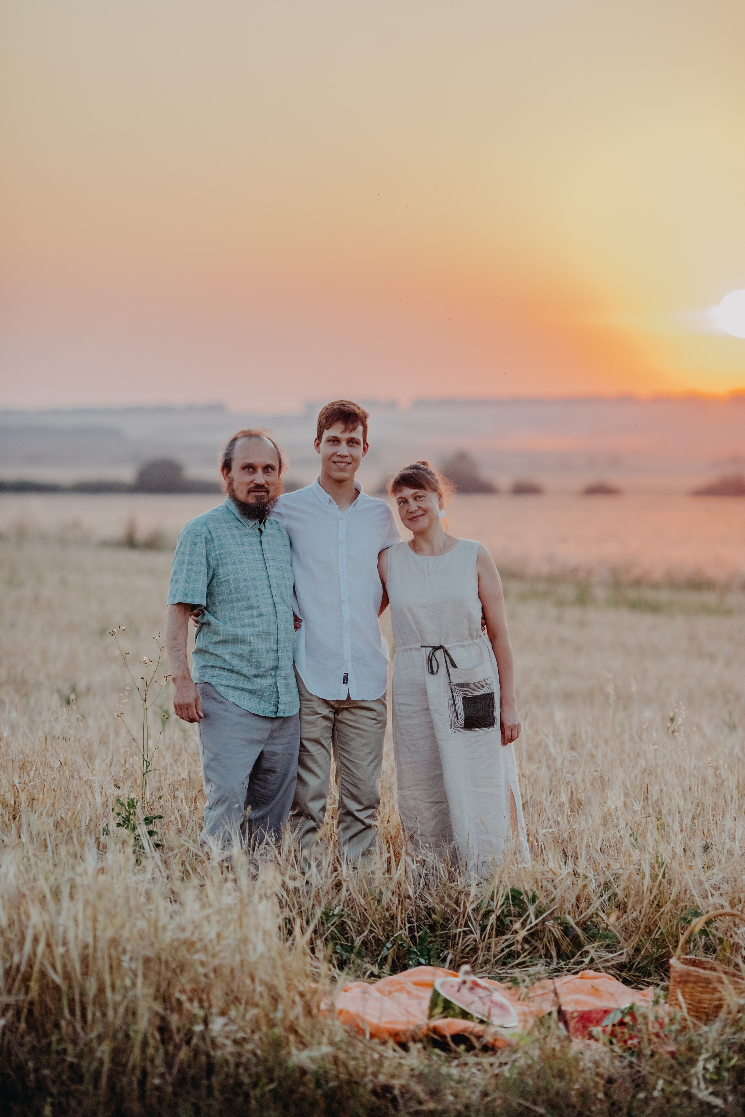 Летний закат. Свадебный и семейный фотограф Екатерина Бубнова