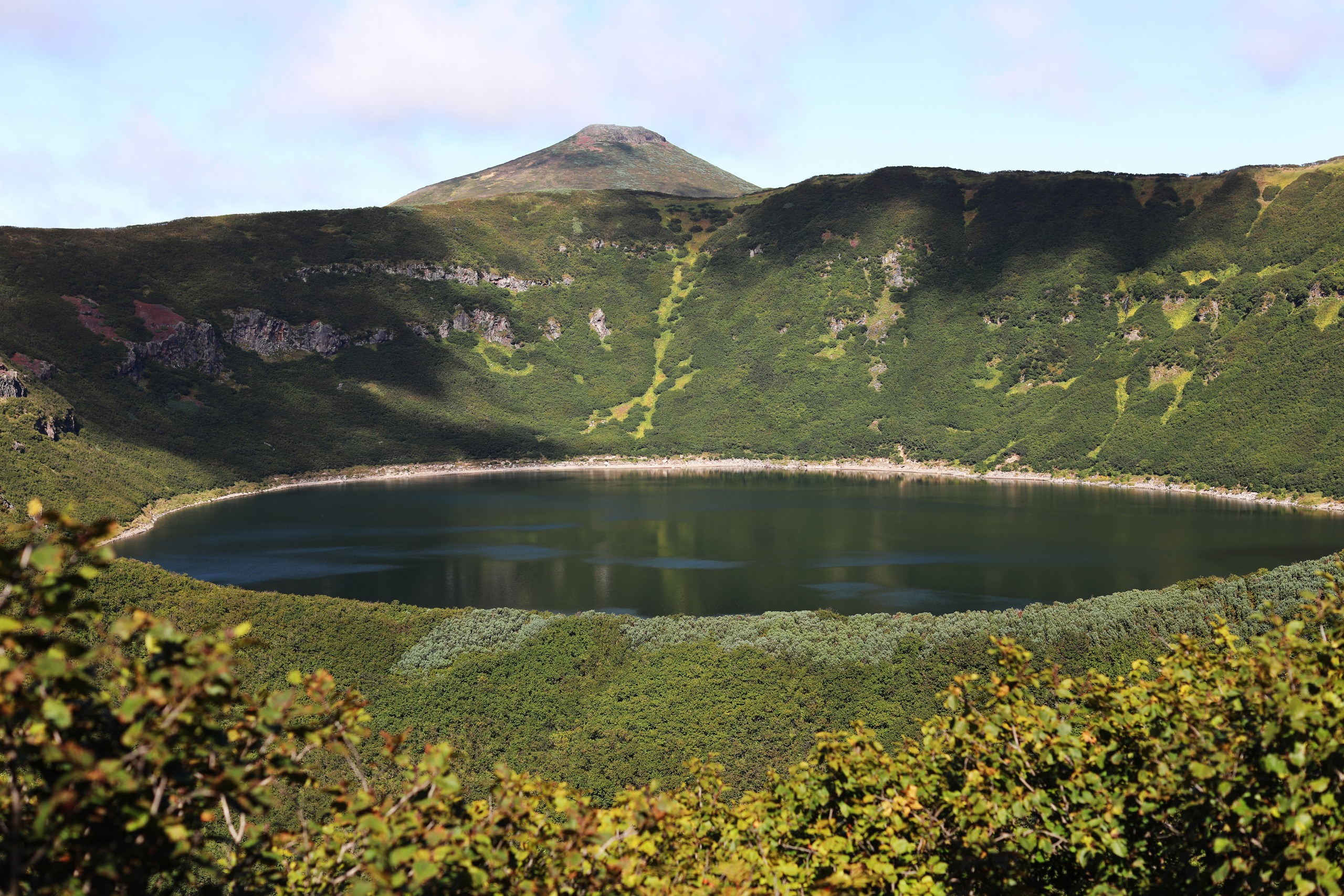 Камчатка. Маар Чаша. Озеро Толмачева. Репортажный и портретный фотограф Русакова Жанна