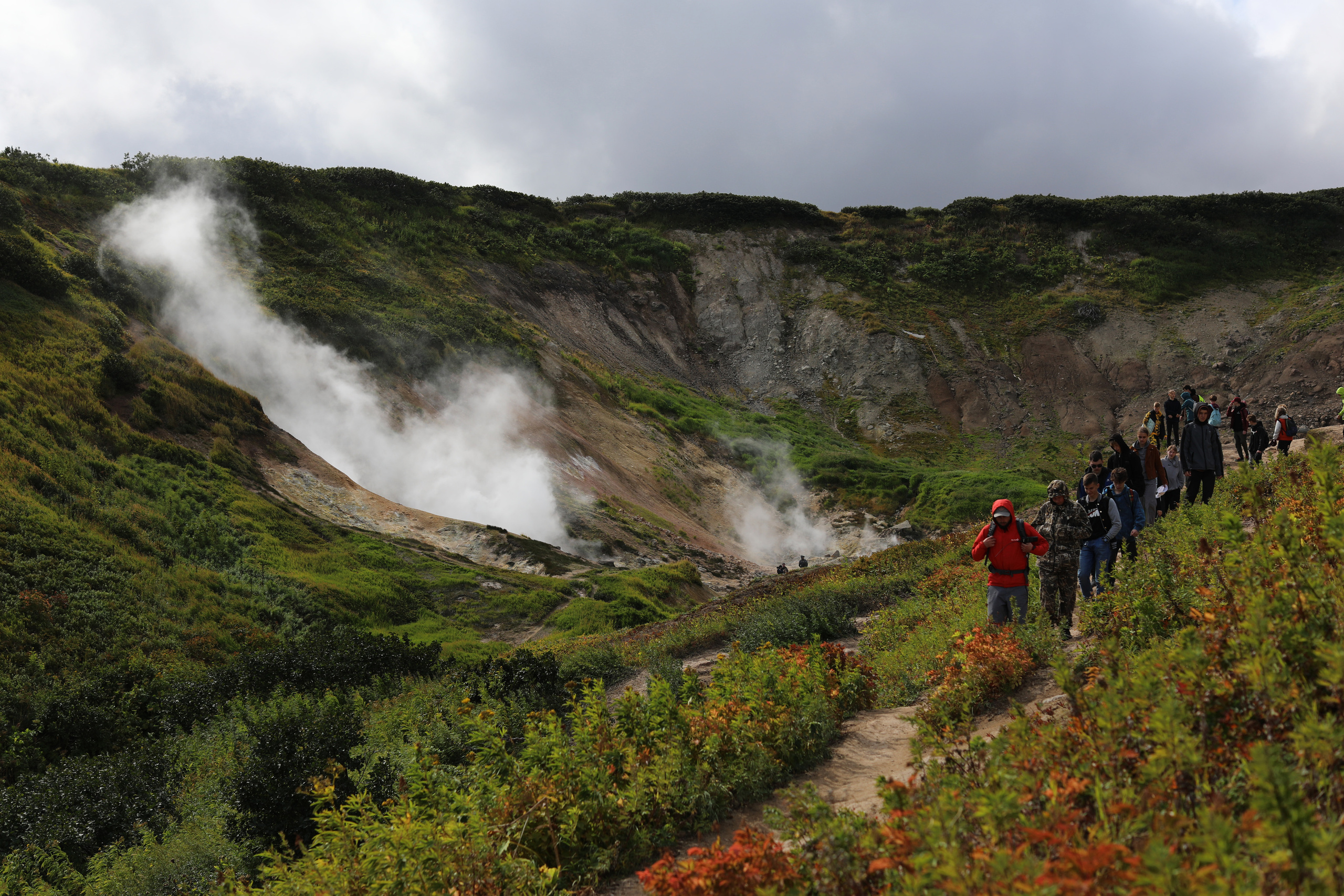 Камчатка. Малая Долина Гейзеров. Репортажный и портретный фотограф Русакова Жанна