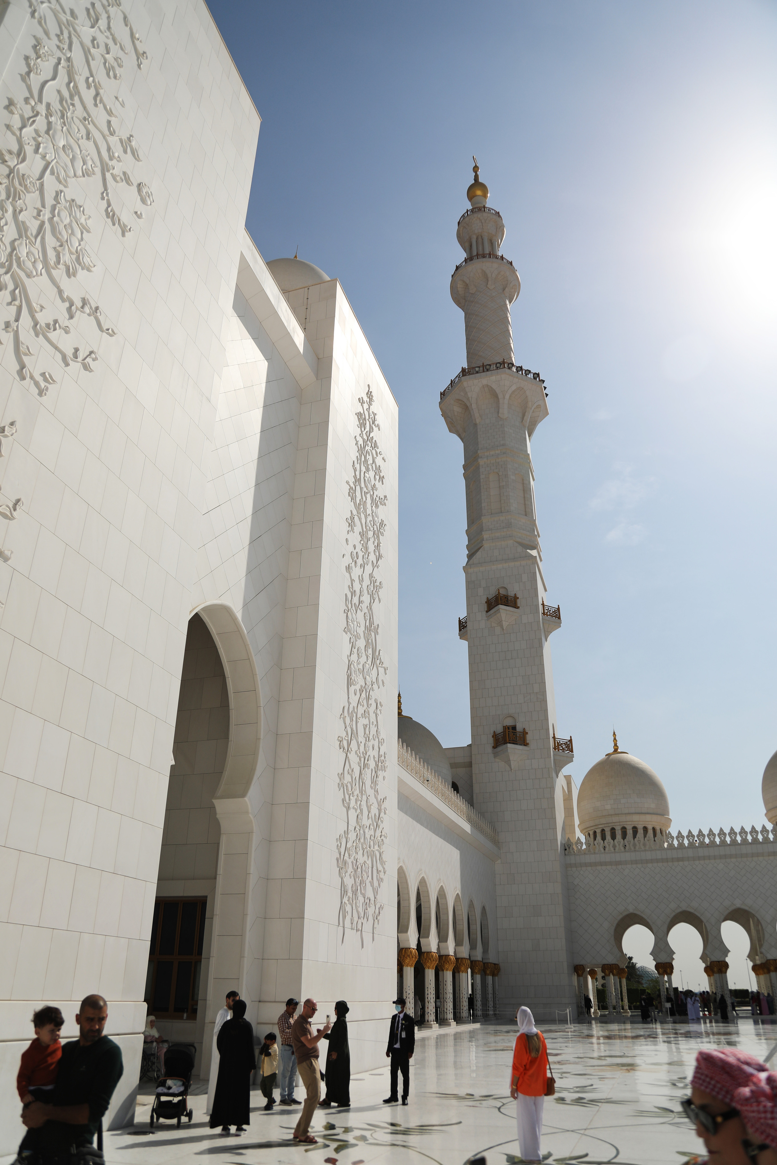 Абу Даби. Мечеть Шейха Зайда. Репортажный и портретный фотограф Русакова Жанна