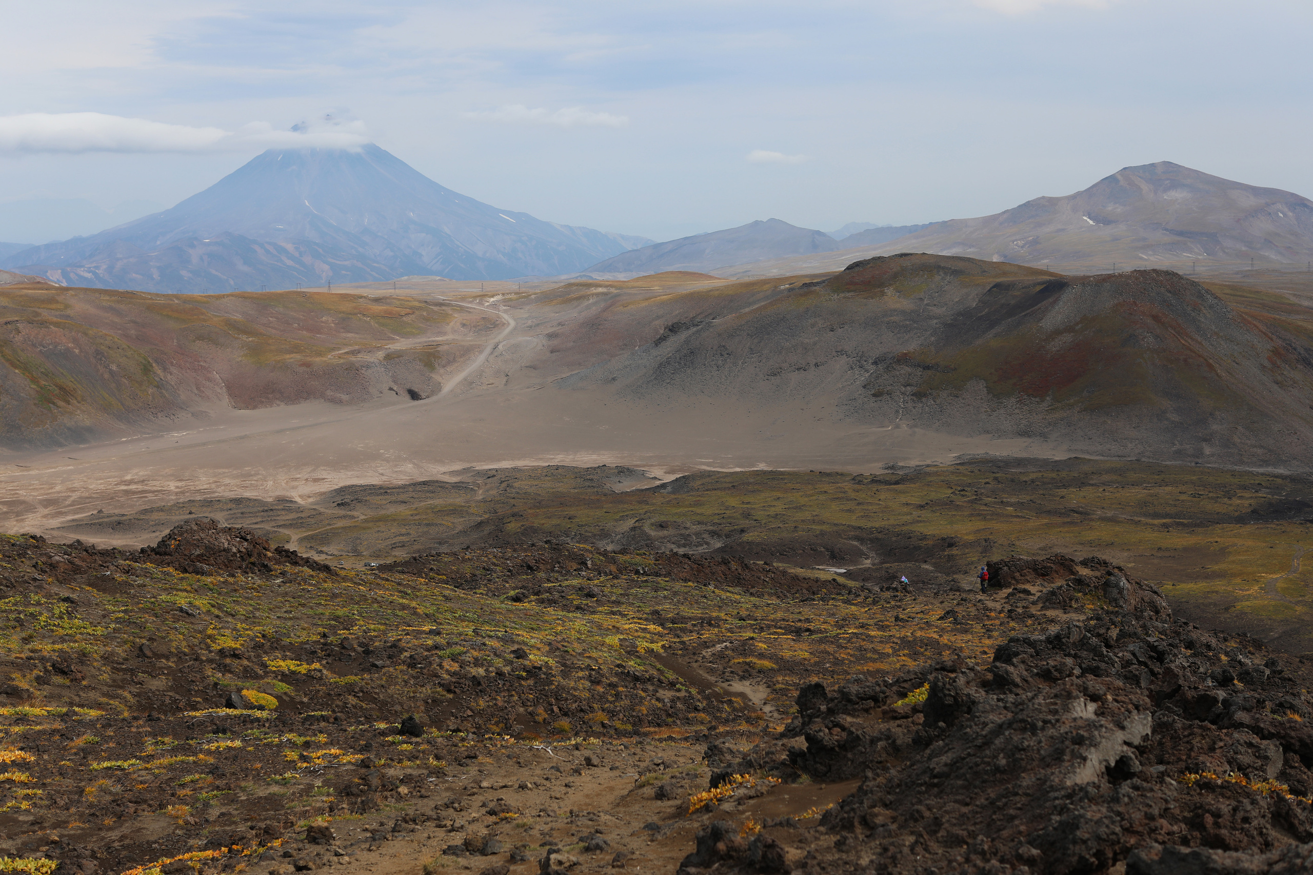 Камчатка. Вулкан Горелый. Пещера у Горелого Вулкана. Репортажный и портретный фотограф Русакова Жанна