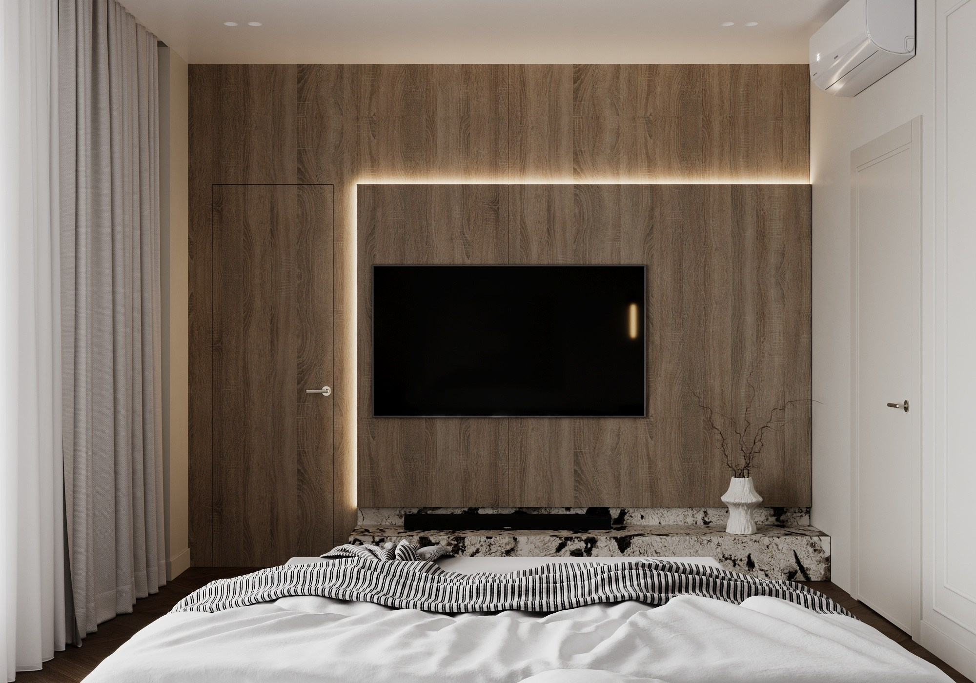 Спальня Финал. Визуализатор Векшина Елена