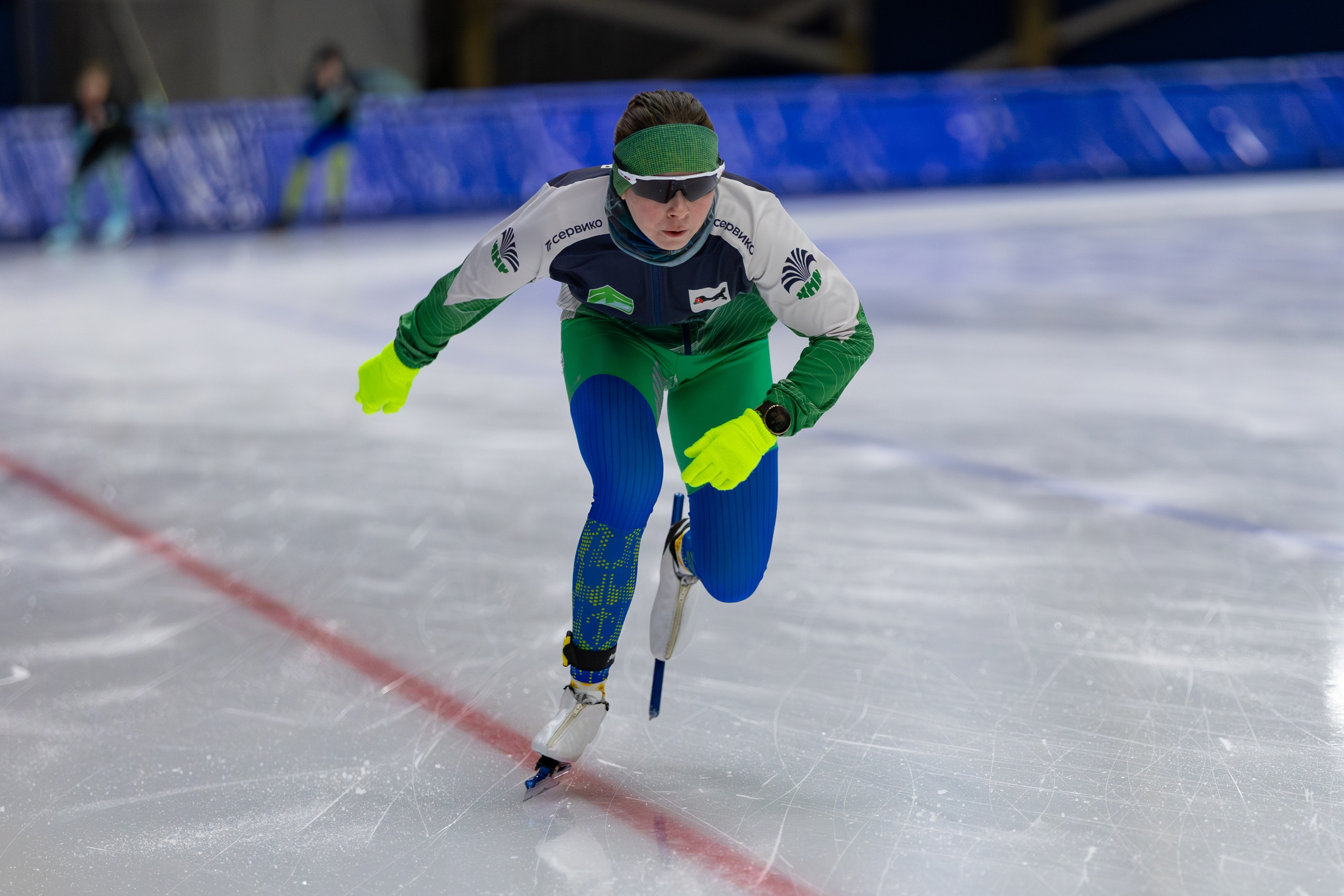 Тренировки. Конькобежный спорт. Иркутск, 2026. Спортивная съемка Мария Царфати