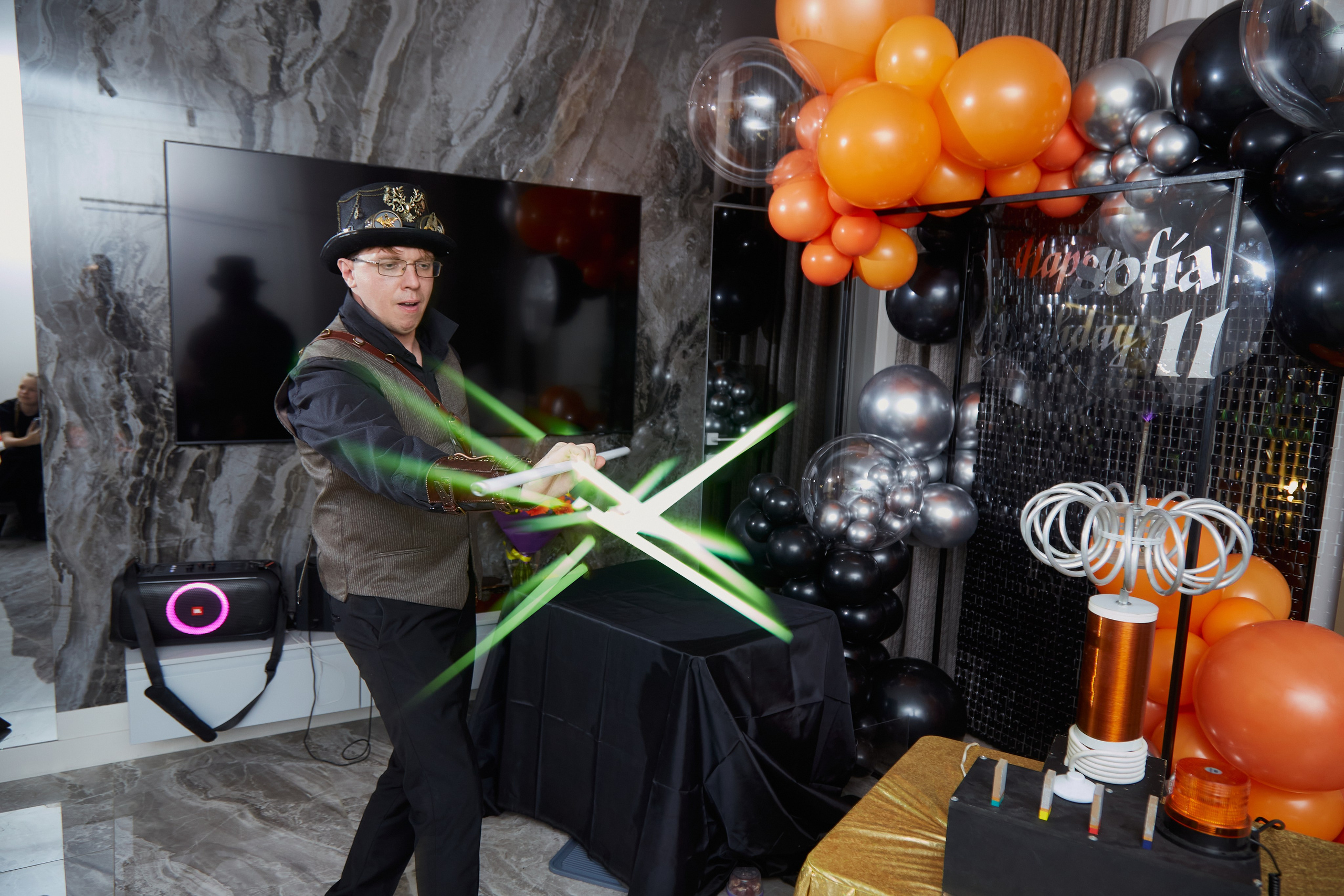 Софии 11 лет. Анимация на праздник. Свадебный фотограф Москва и Московская область Борисов Сергей