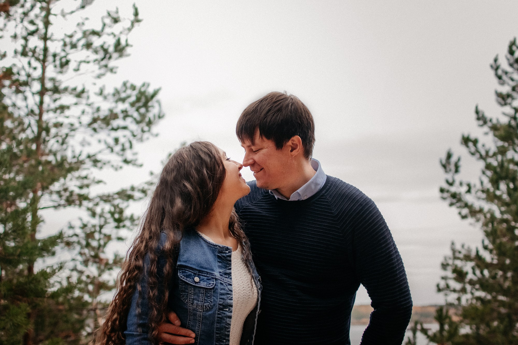 Наталья, Илья и фоксы. Фотограф Наталья Потапова