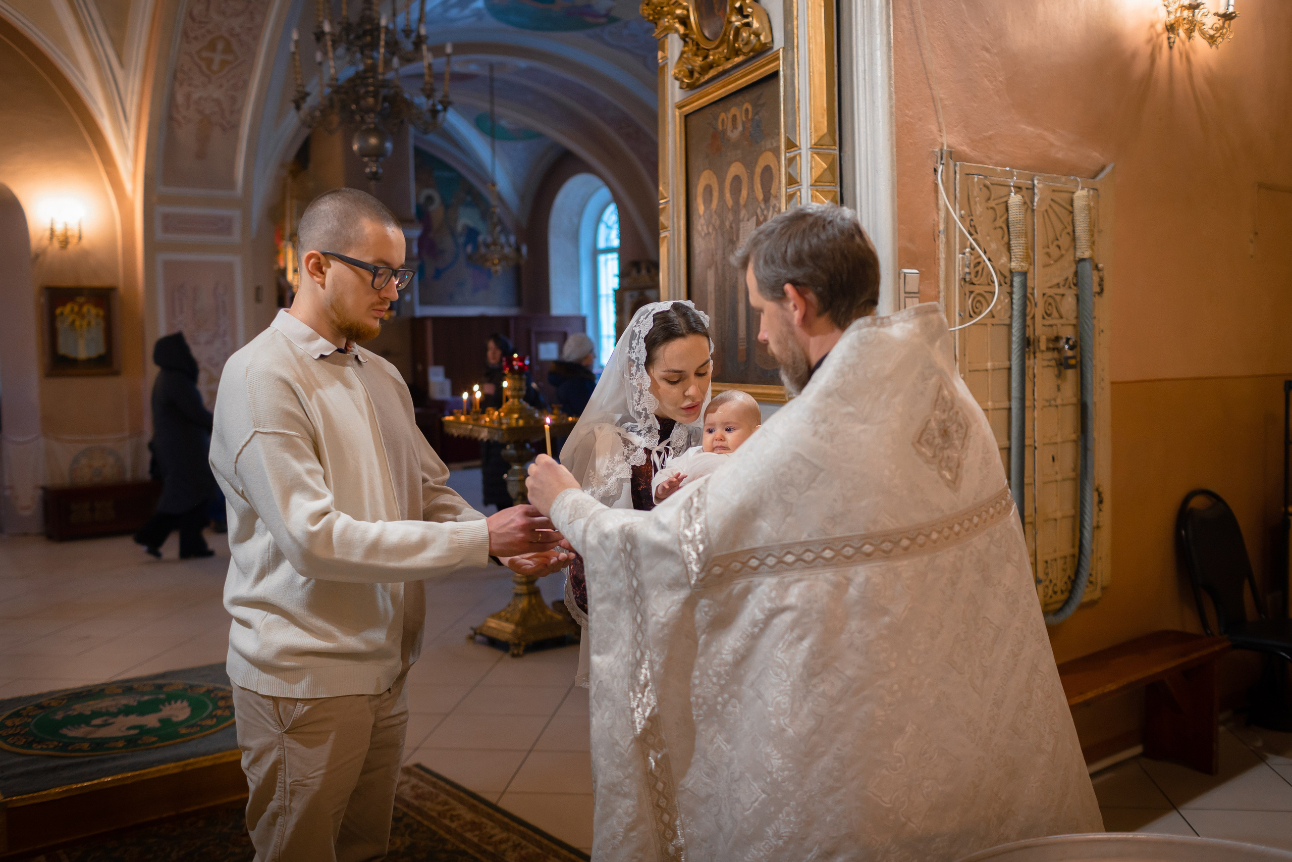 Фотограф Крещения в Твери. Newborn Фотограф в Твери