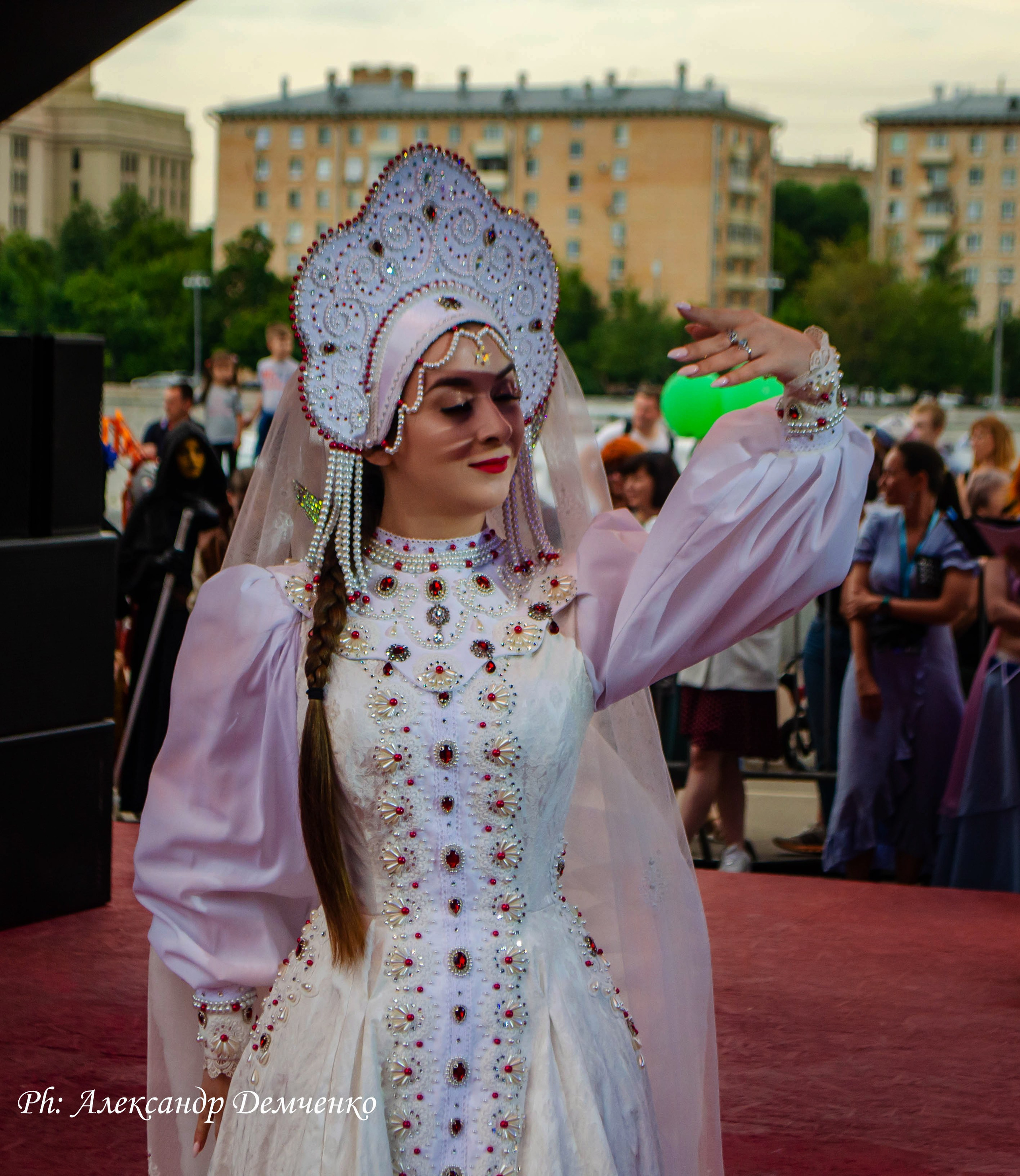 Фотосессия сцены в Москве на разных репортажных мероприятий