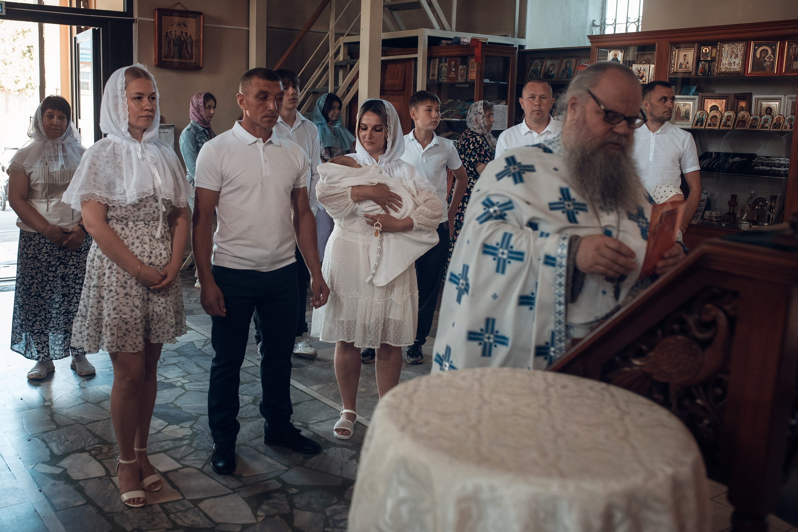 Крещение Виктории. Съемка Таинств Крещения Венчания, детские и семейные съемки в Пензе