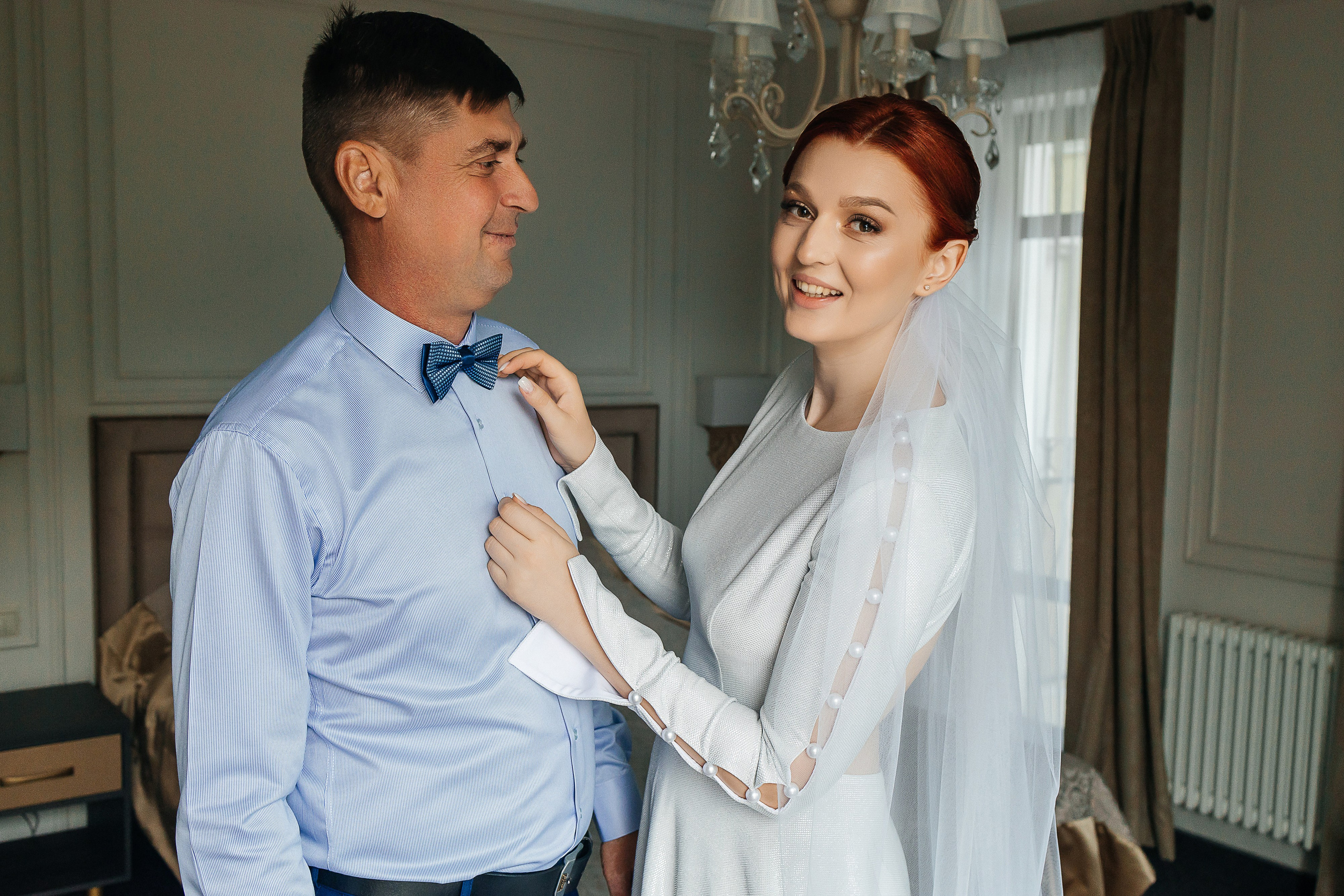 Фотосъемка невесты в эксклюзивном свадебном платье. Олег Сверчков | Свадебный фотограф Вологда