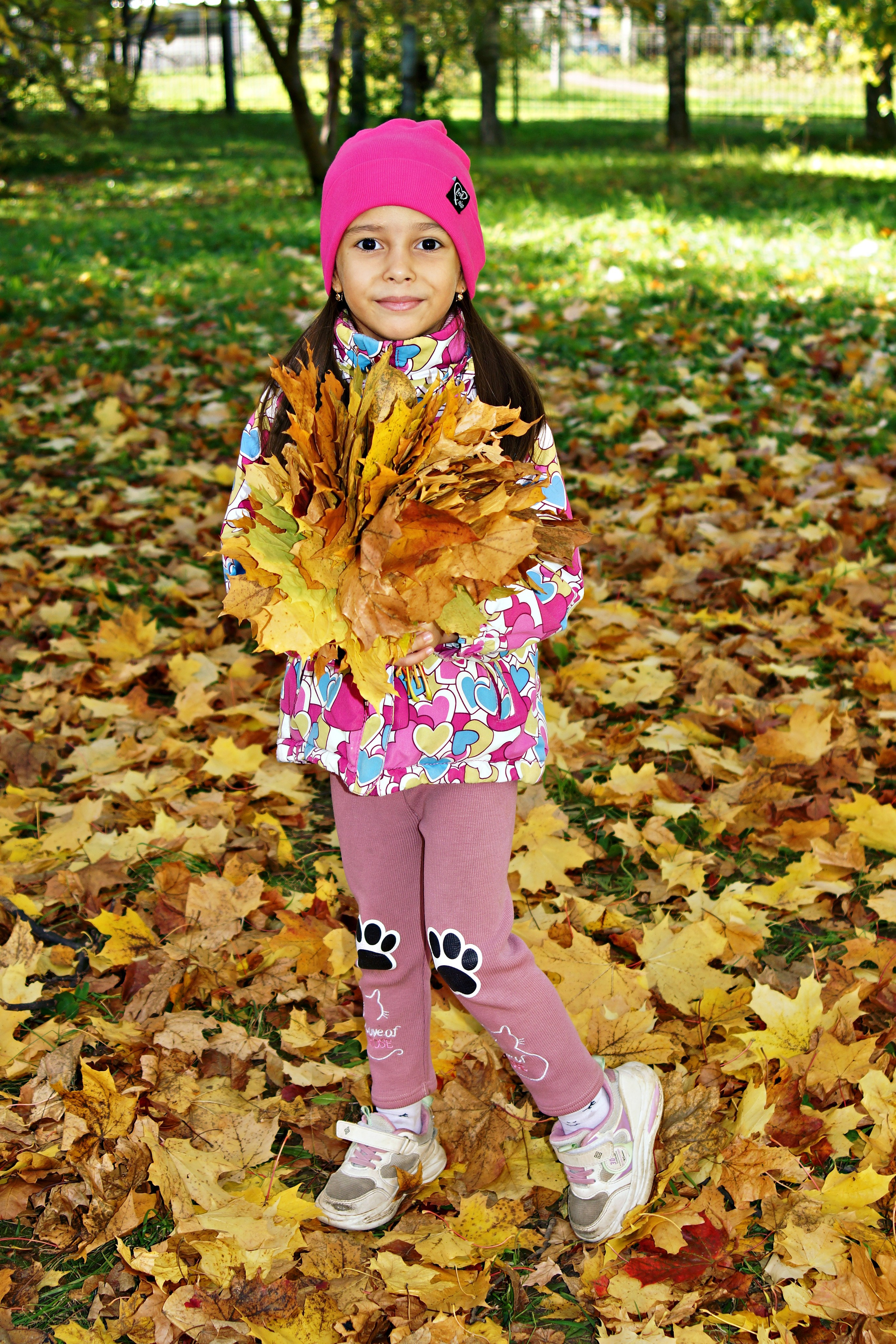 Осенняя фотосессия в детском саду г. Йошкар-Ола